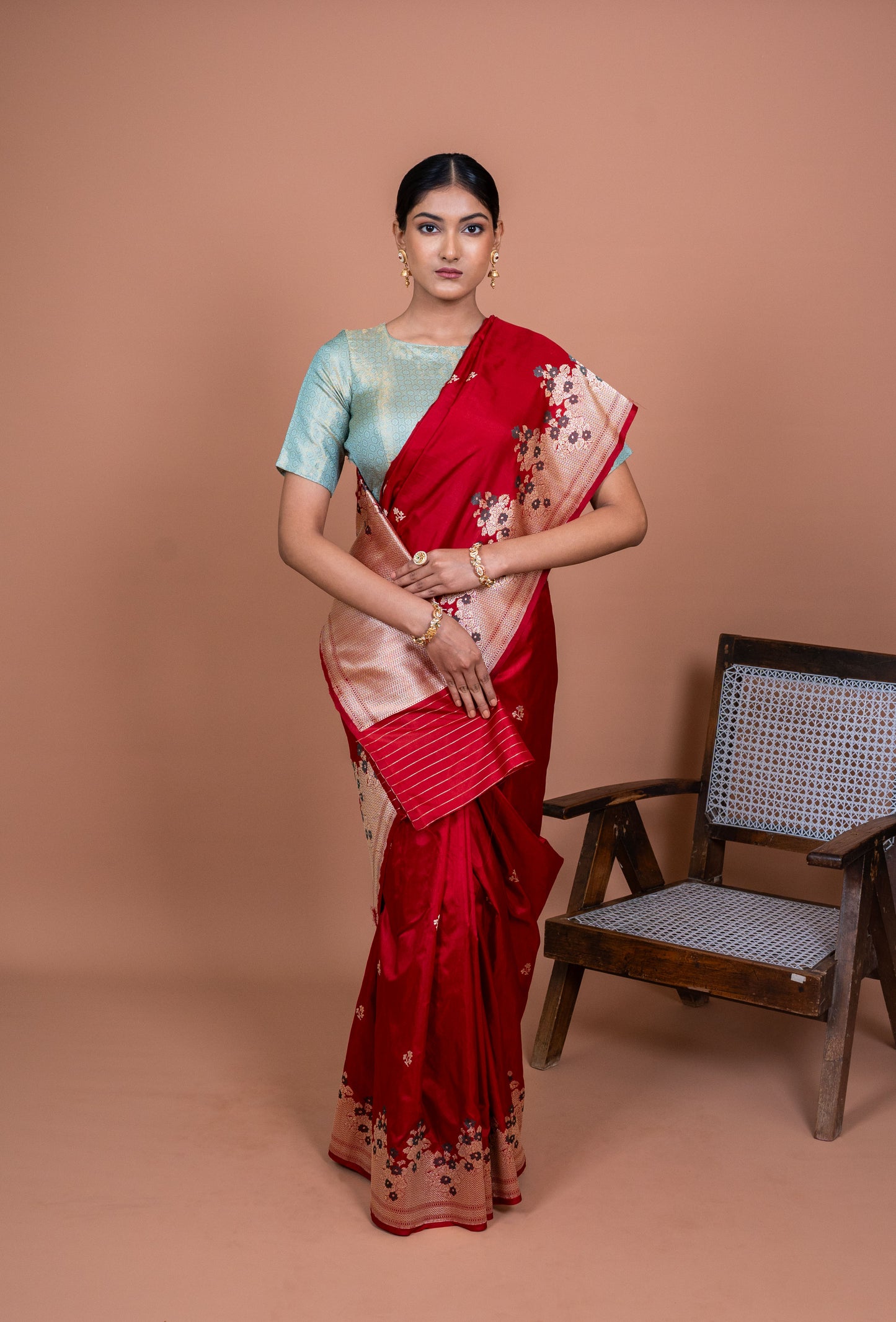 Trisha Handwoven Banaras Saree