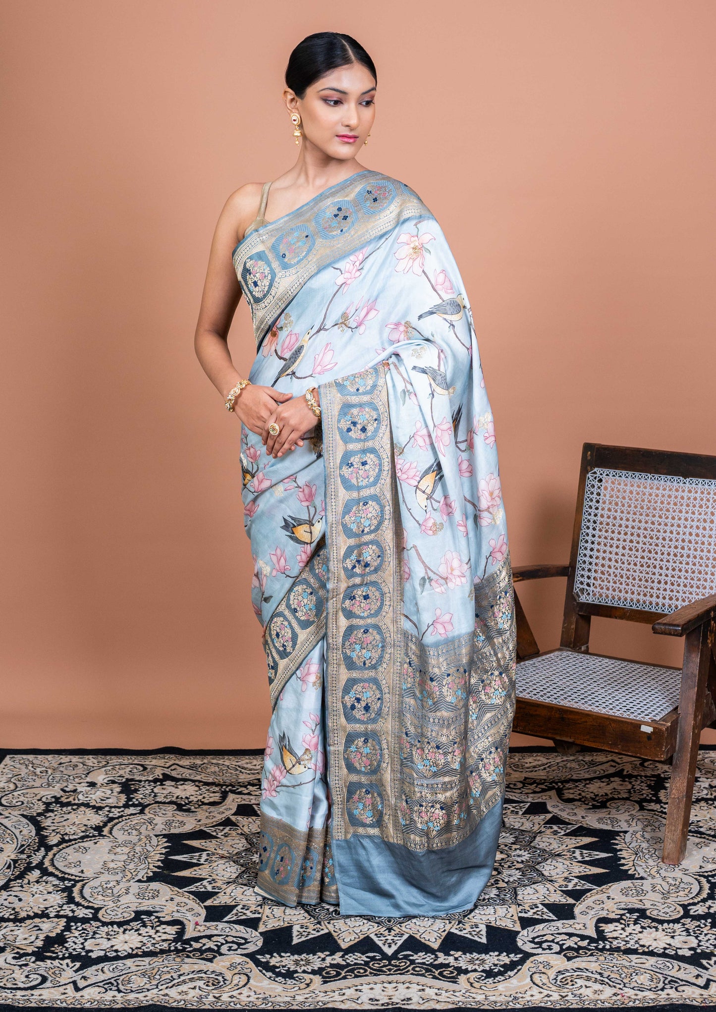 Vaana Handwoven Banaras Saree