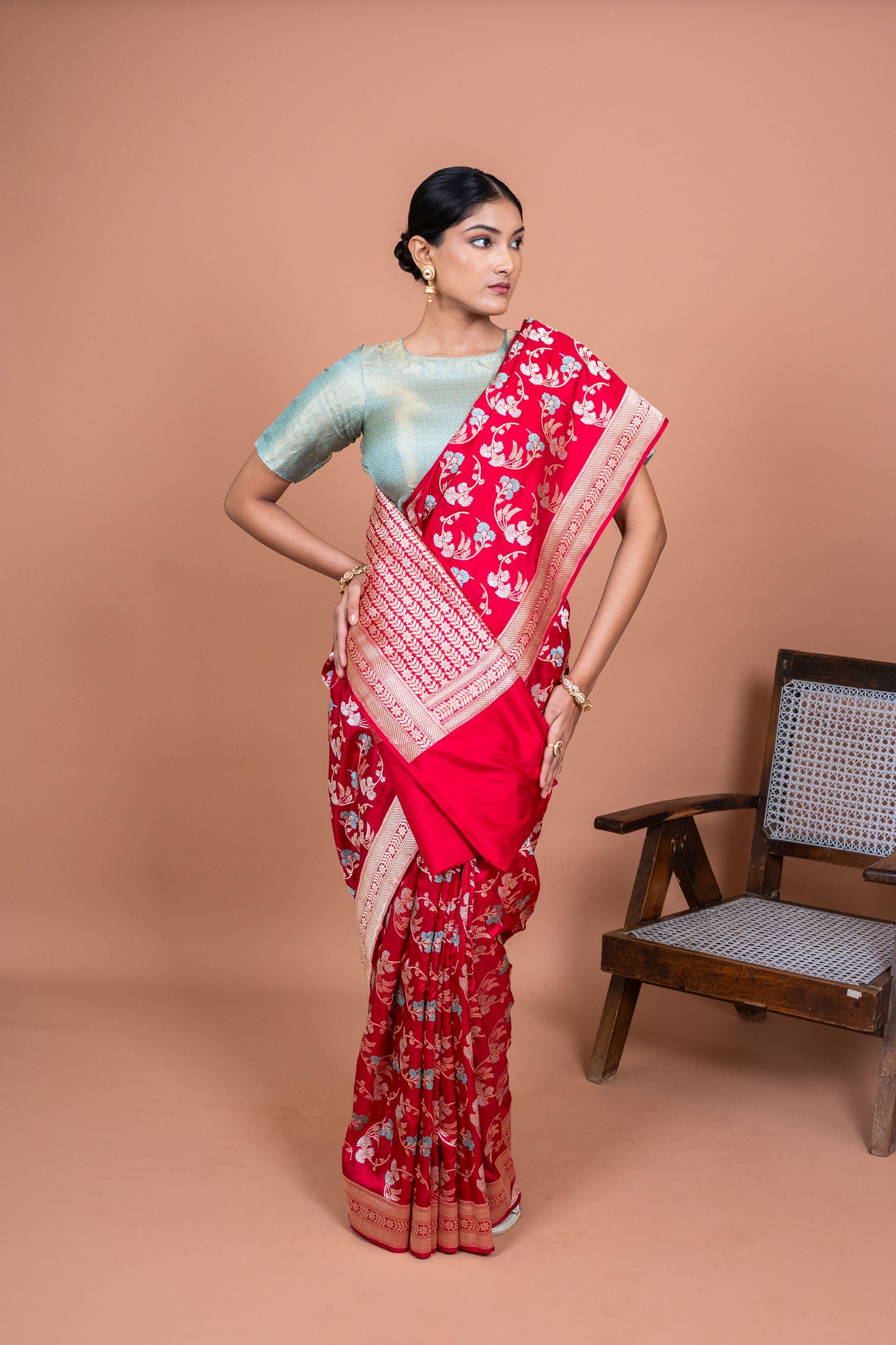 Parvi Handwoven Banaras Saree