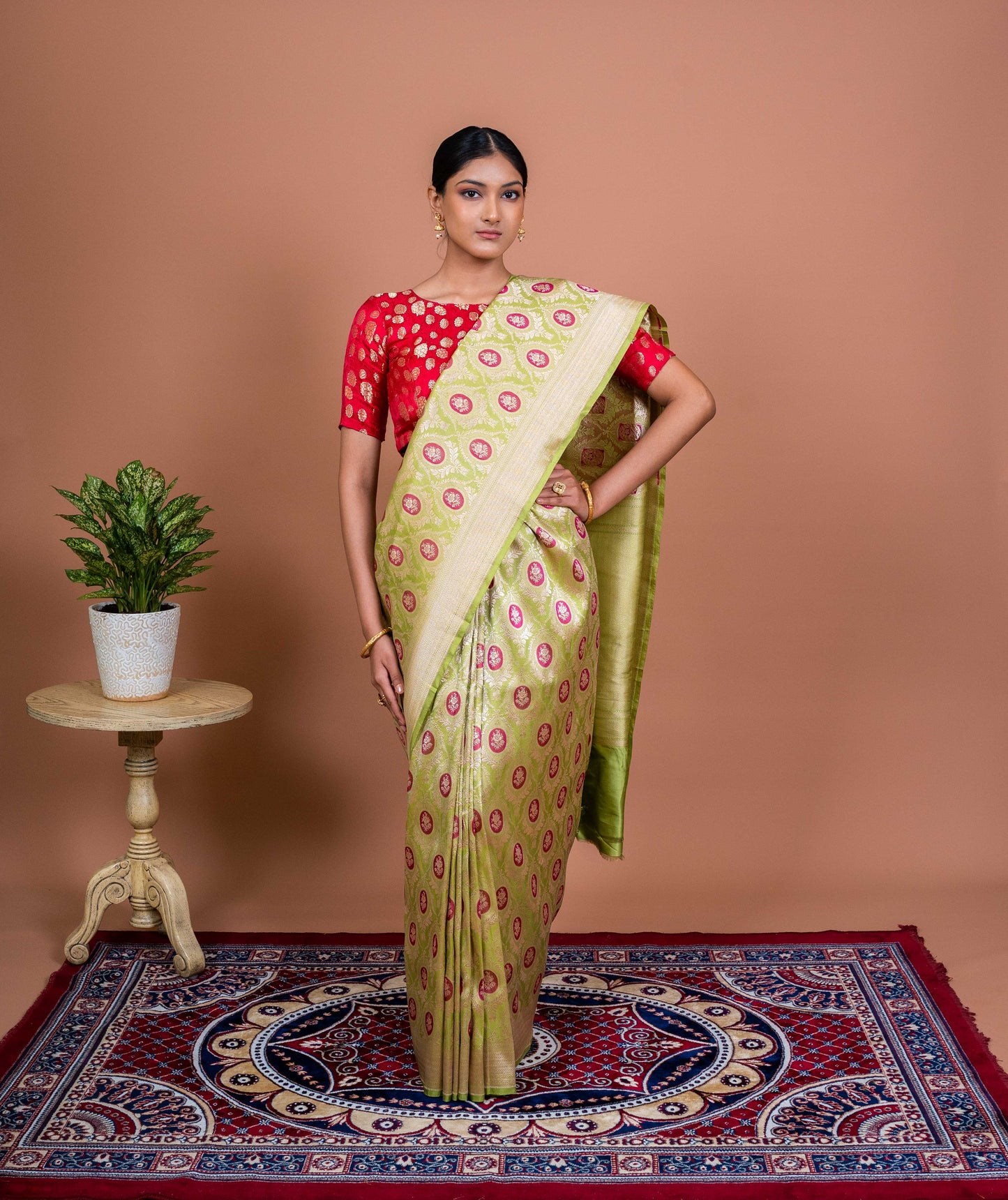 Gul Handwoven Banaras Saree