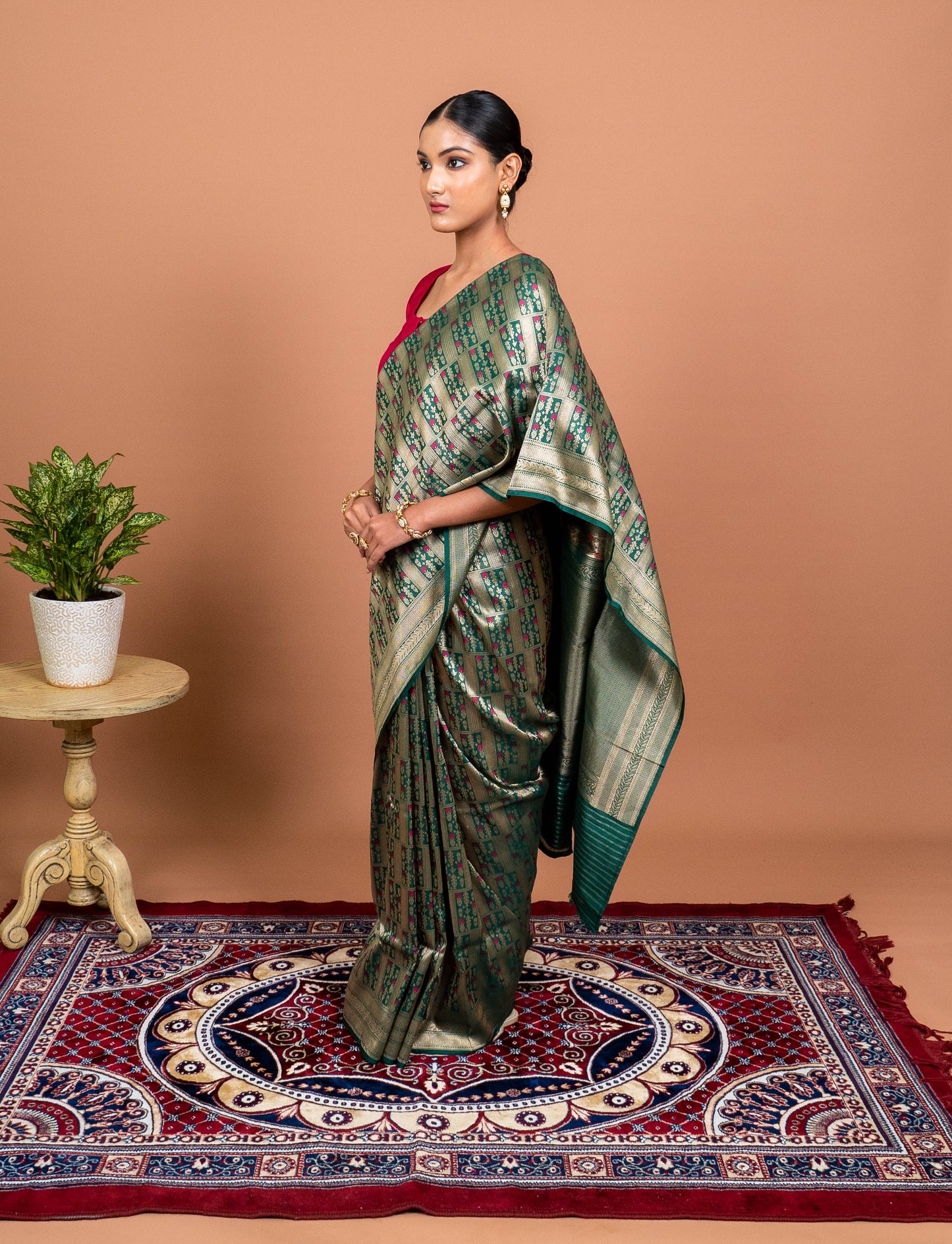 Gul Handwoven Banaras Saree