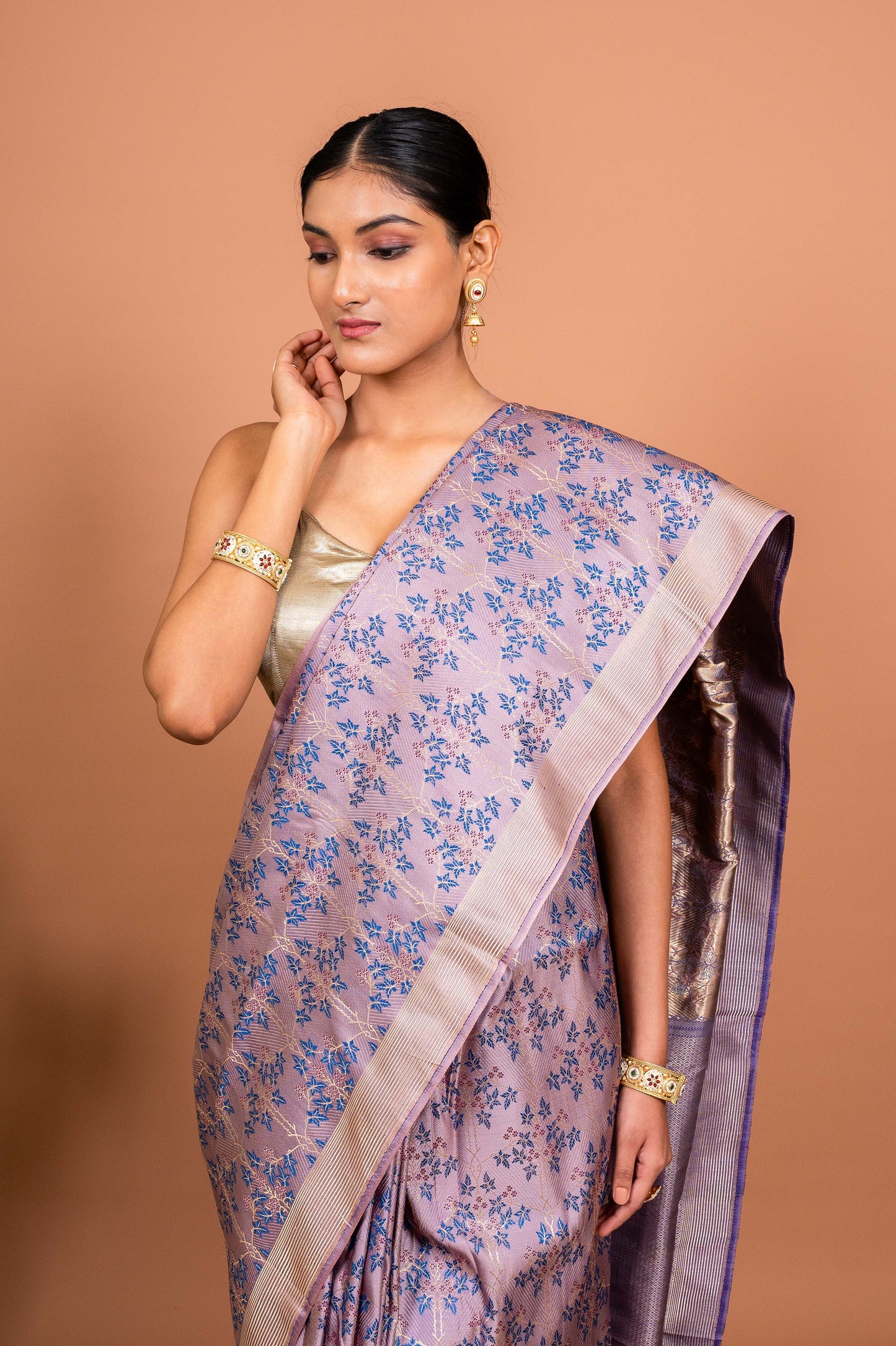 Flora Handwoven Banaras Saree