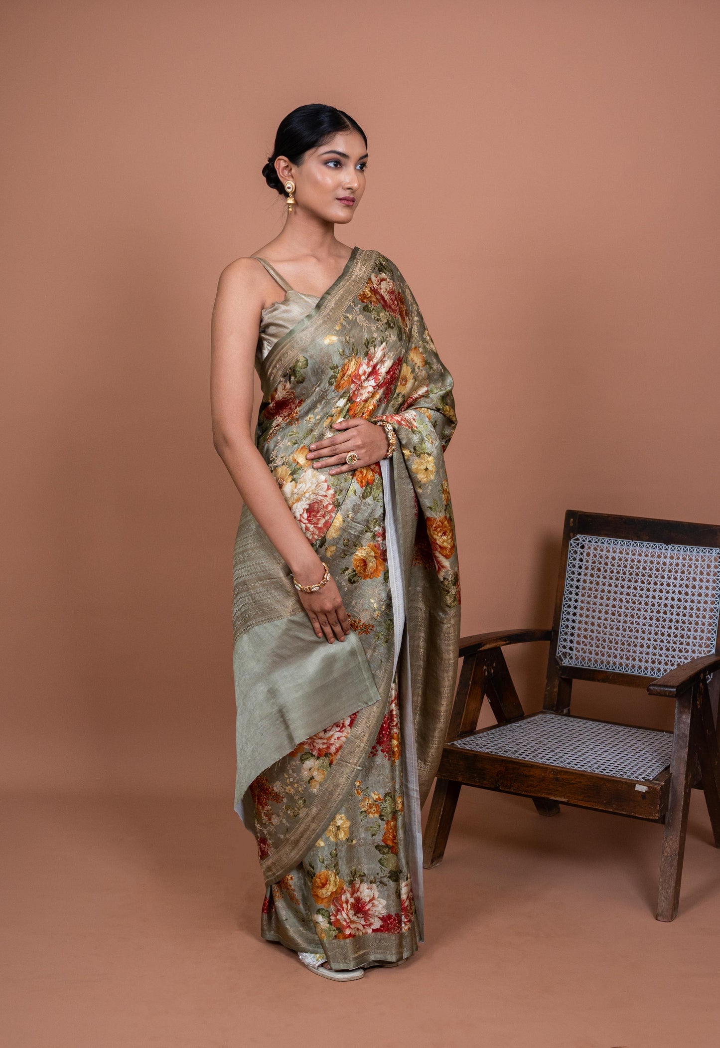 Vaana Handwoven Banaras Saree