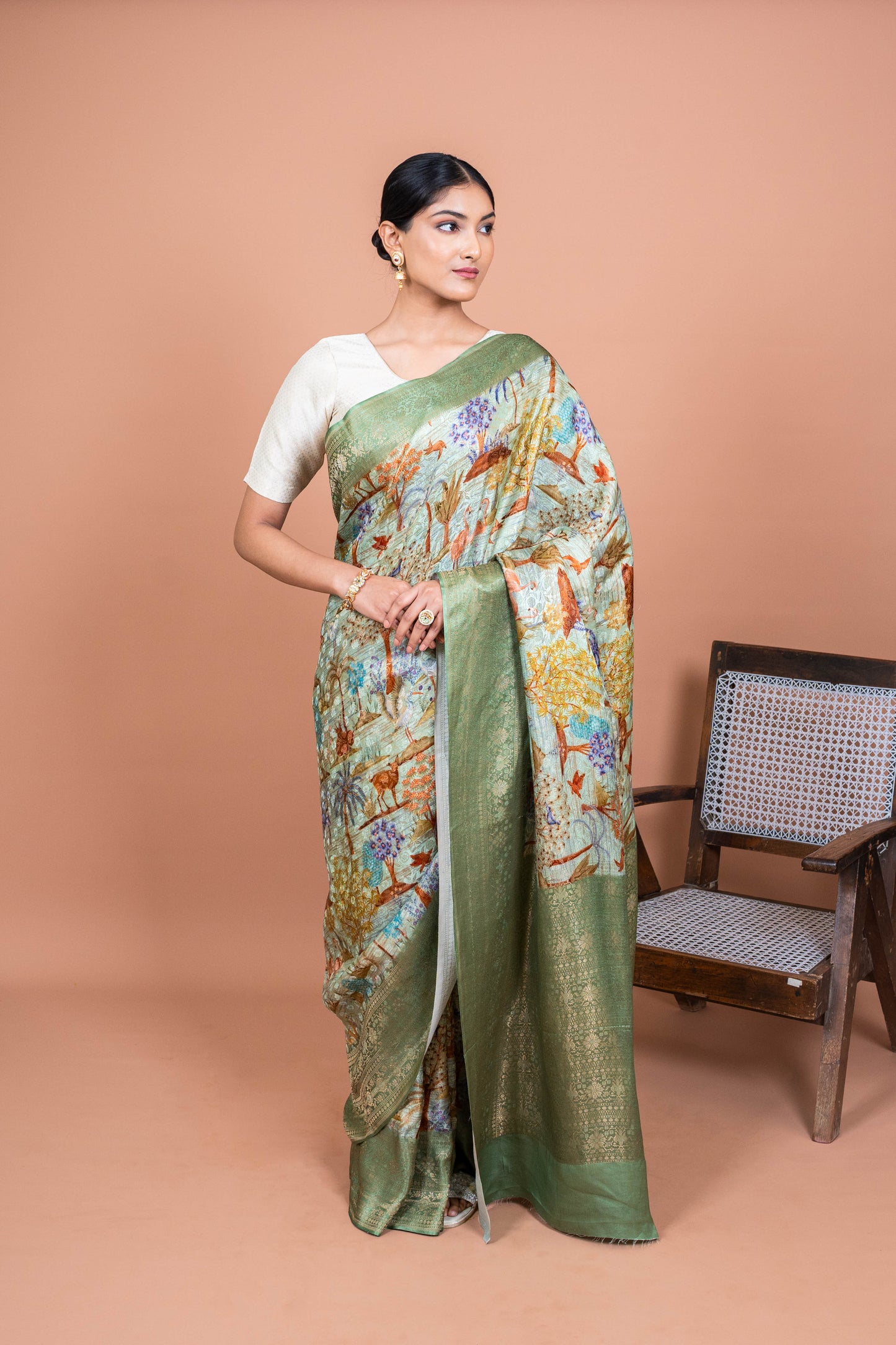 Vaana Handwoven Banaras Saree