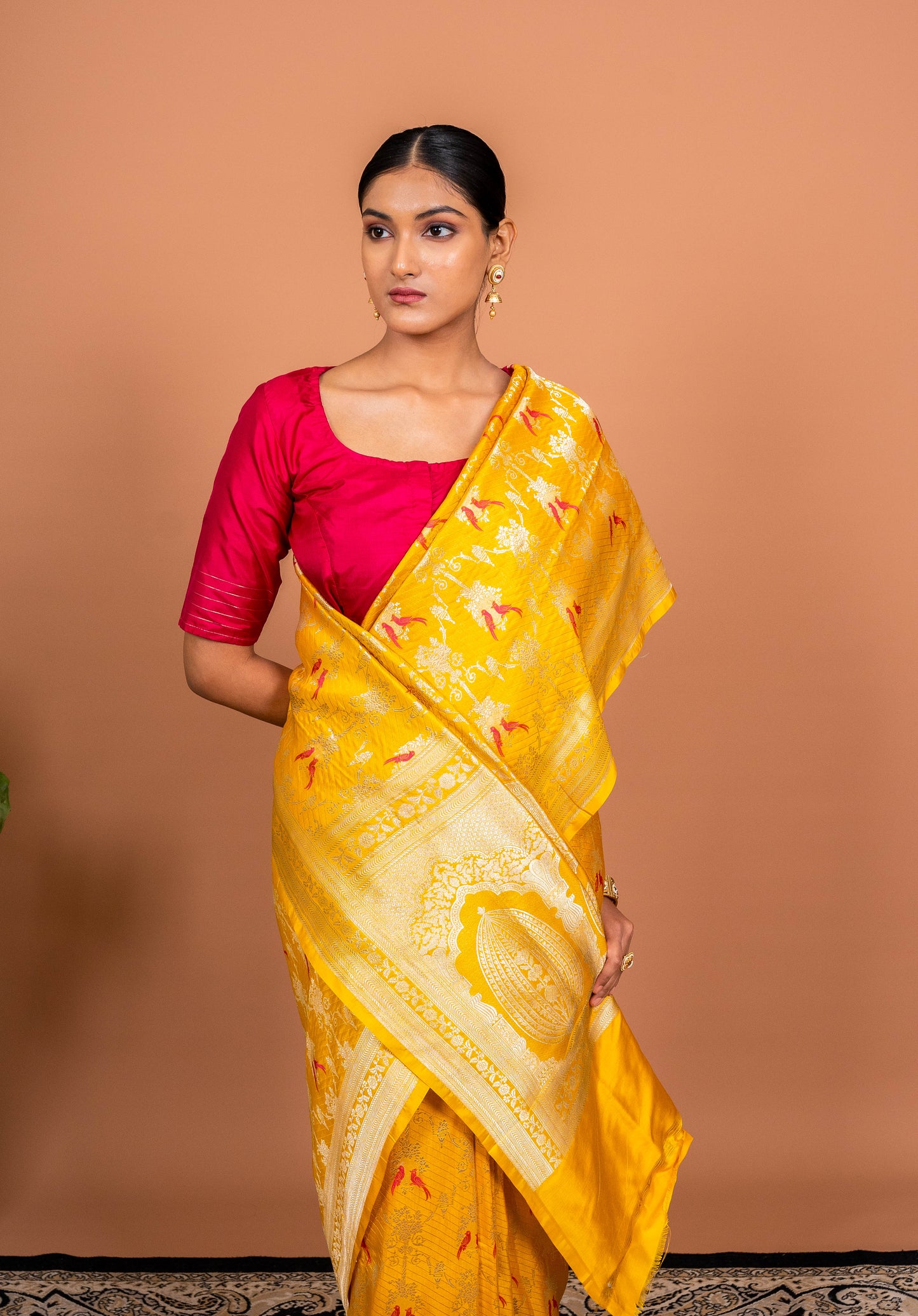Gul Handwoven Banaras Saree