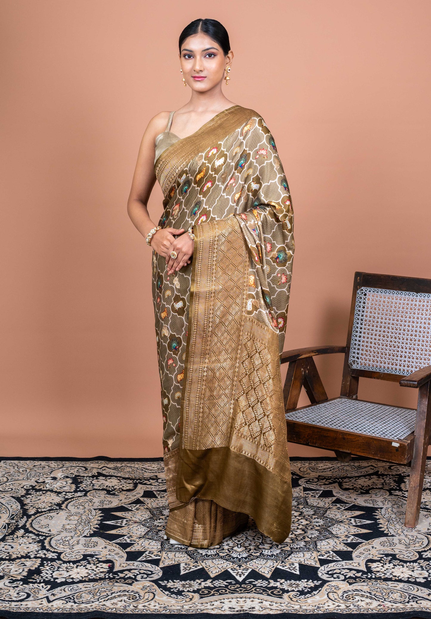 Vaana Handwoven Banaras Saree