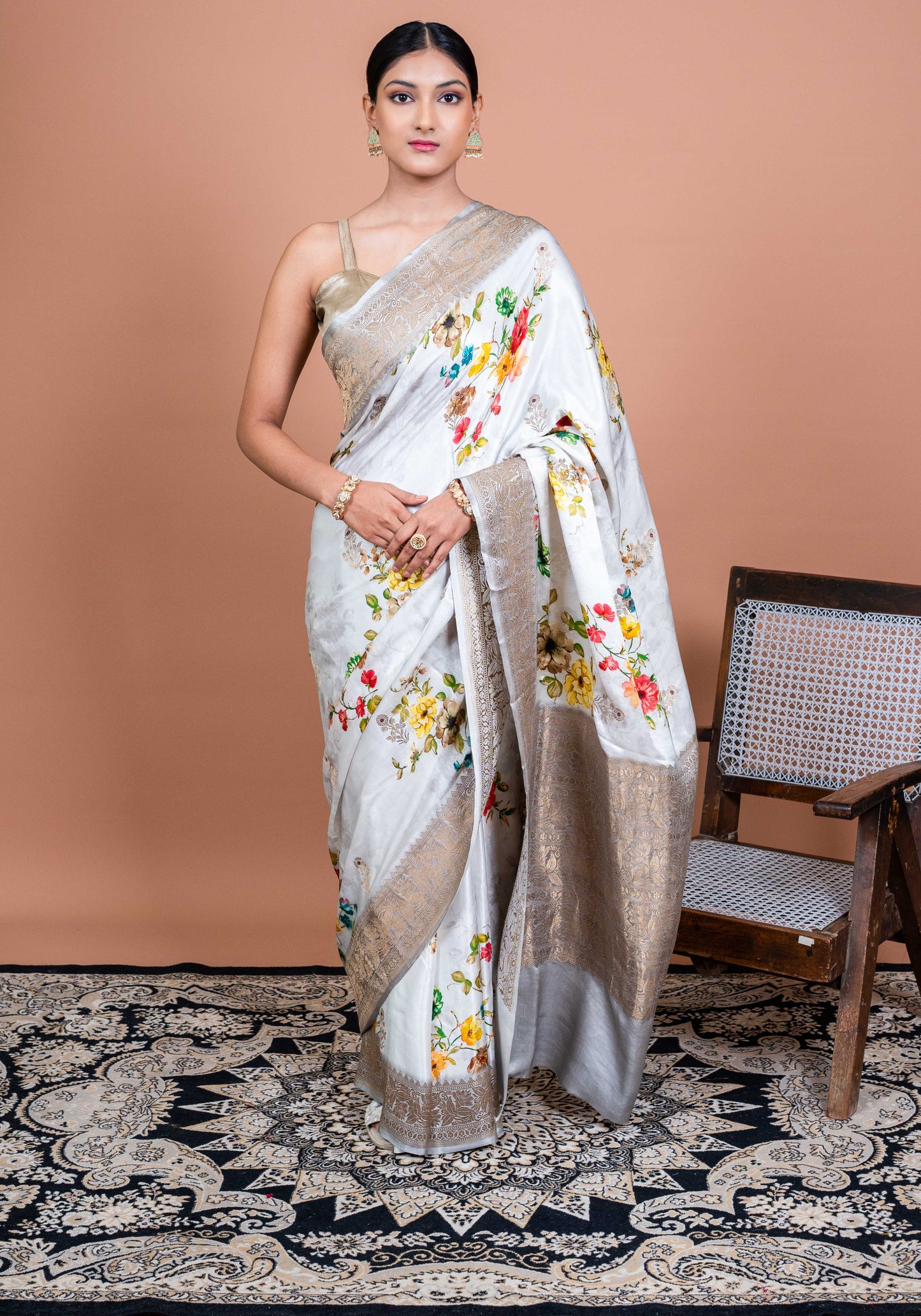 Vaana Handwoven Banaras Saree