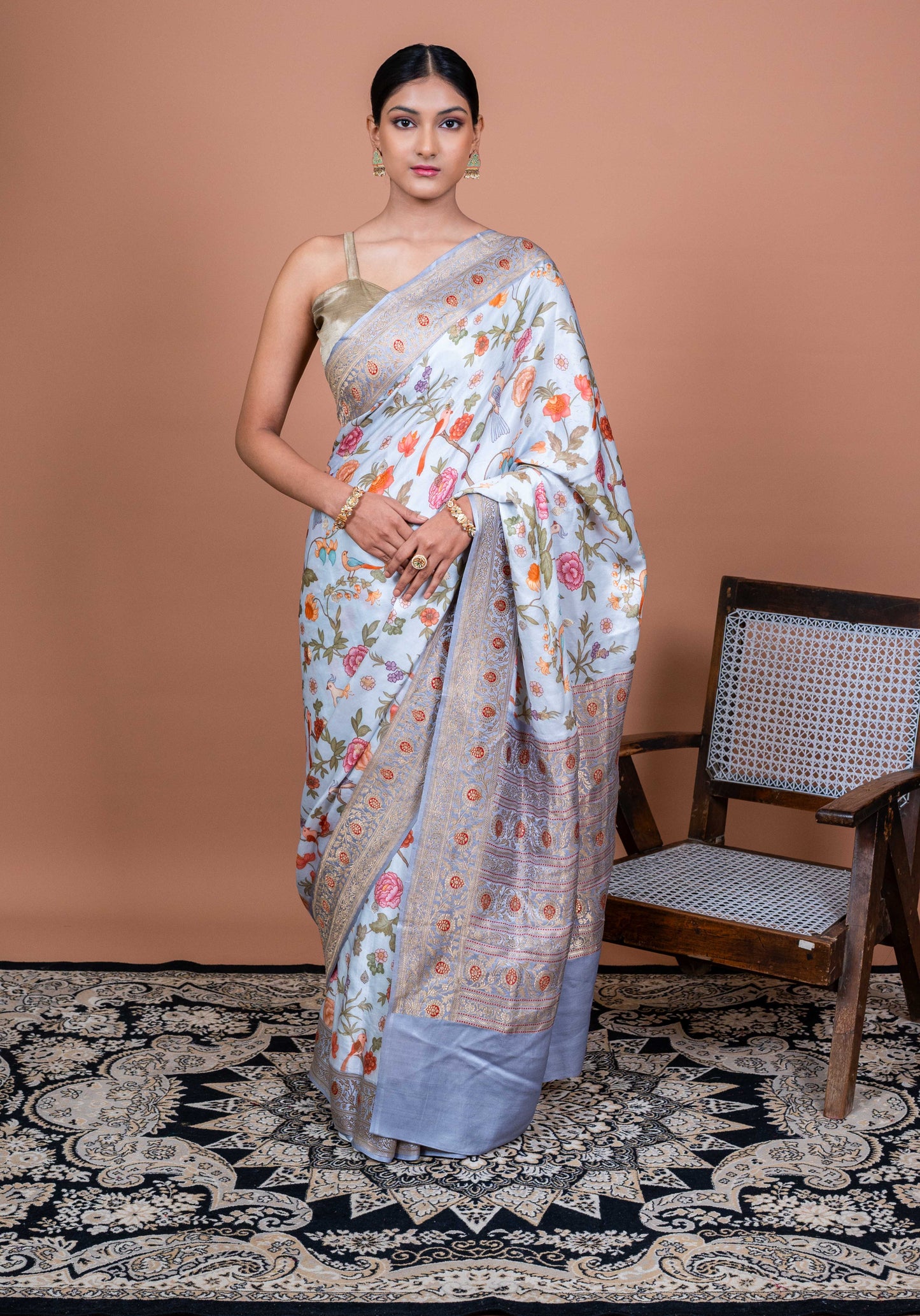 Vaana Handwoven Banaras Saree