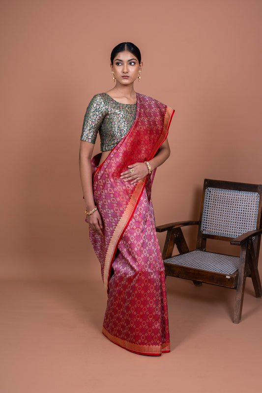 Baghaan Handwoven Banaras Saree