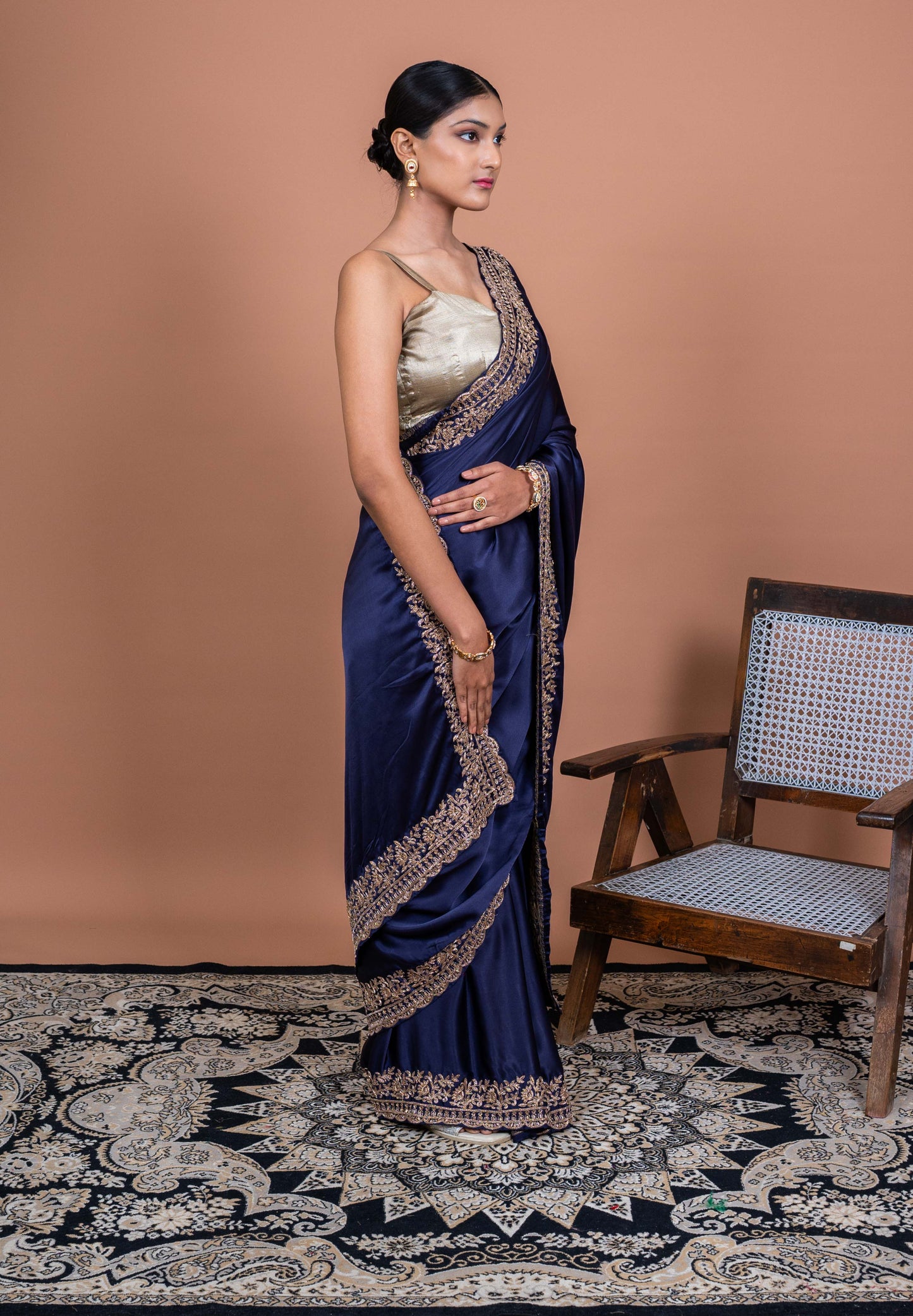 Dhaara Handwoven Banaras Saree