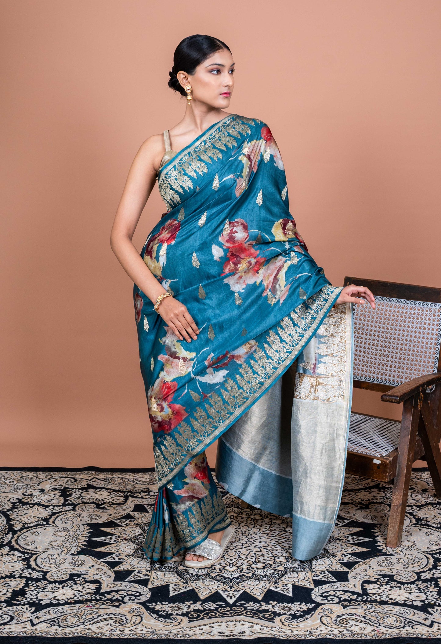 Vaana Handwoven Banaras Saree