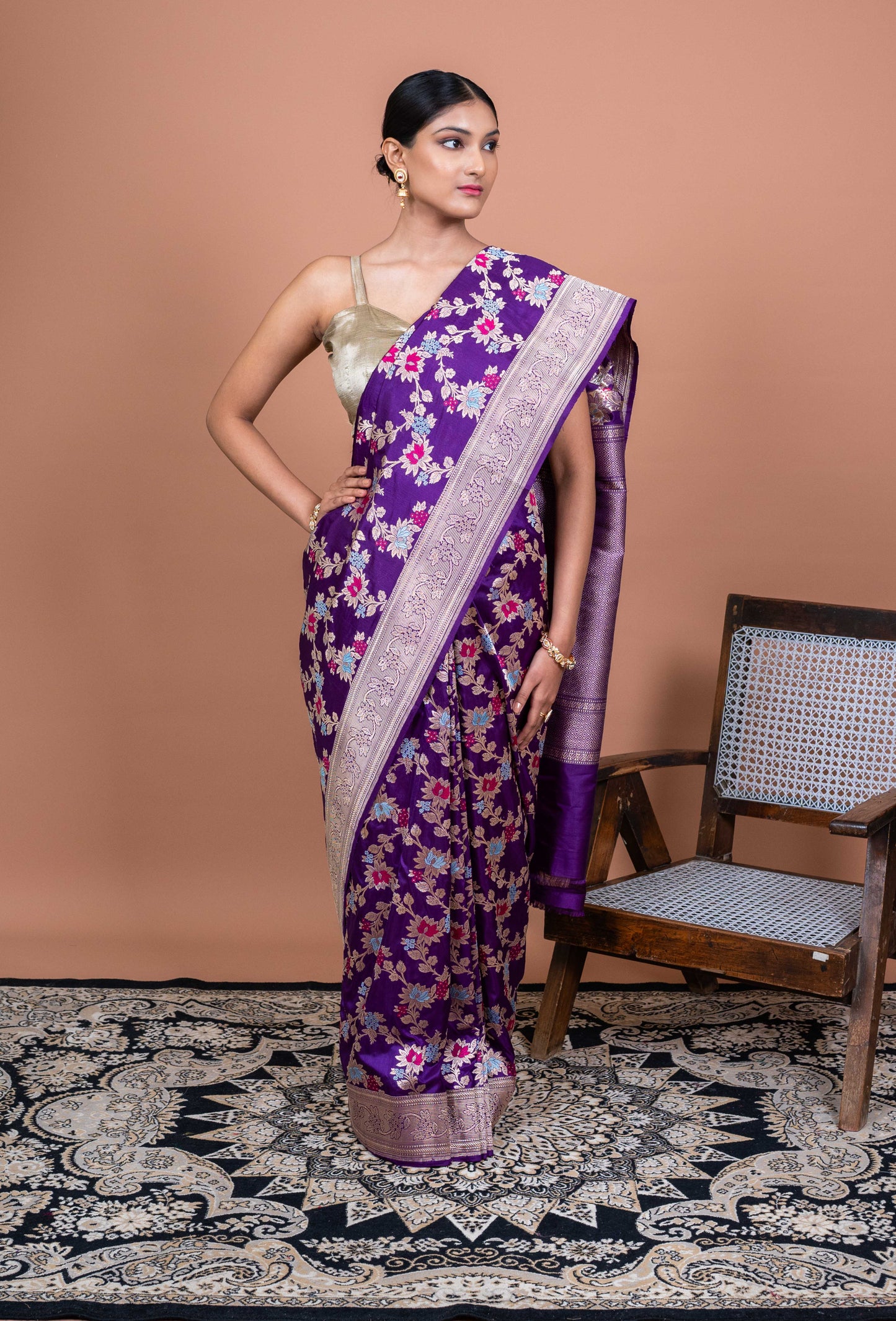 Naveli Handwoven Banaras Saree