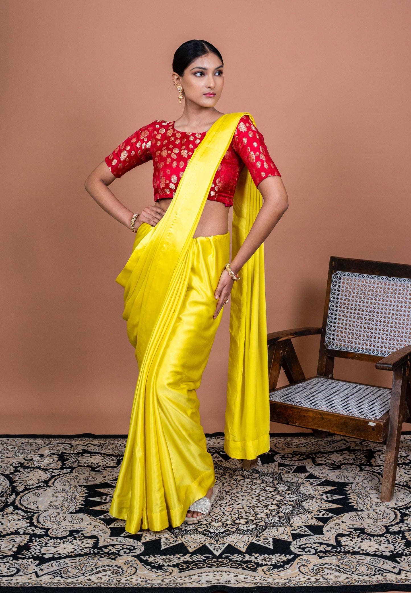 Nitya Handwoven Banaras Saree