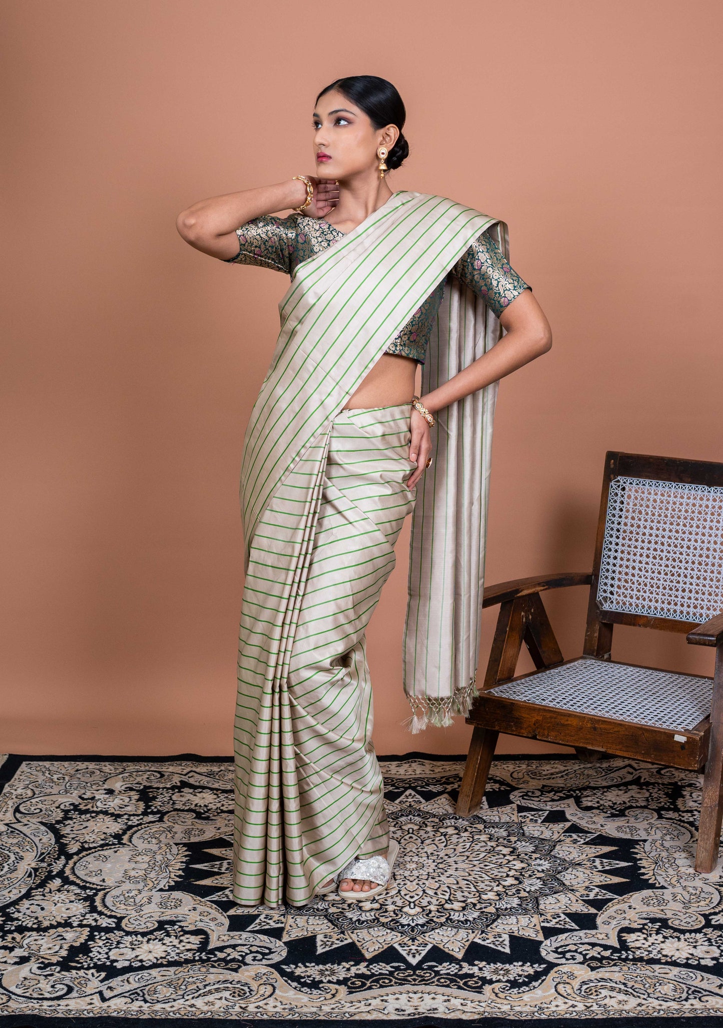 Reshami Handwoven Banaras Saree