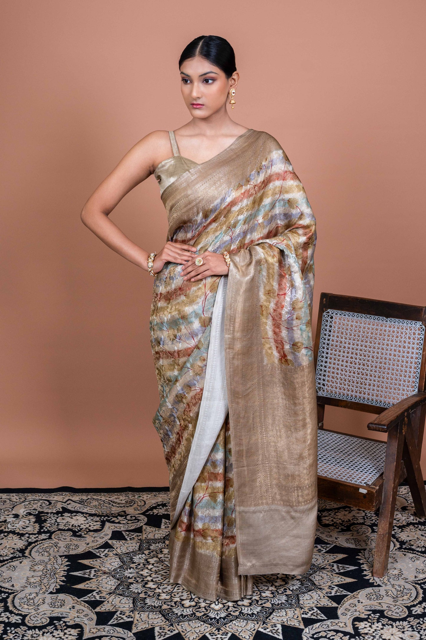 Vaana Handwoven Banaras Saree