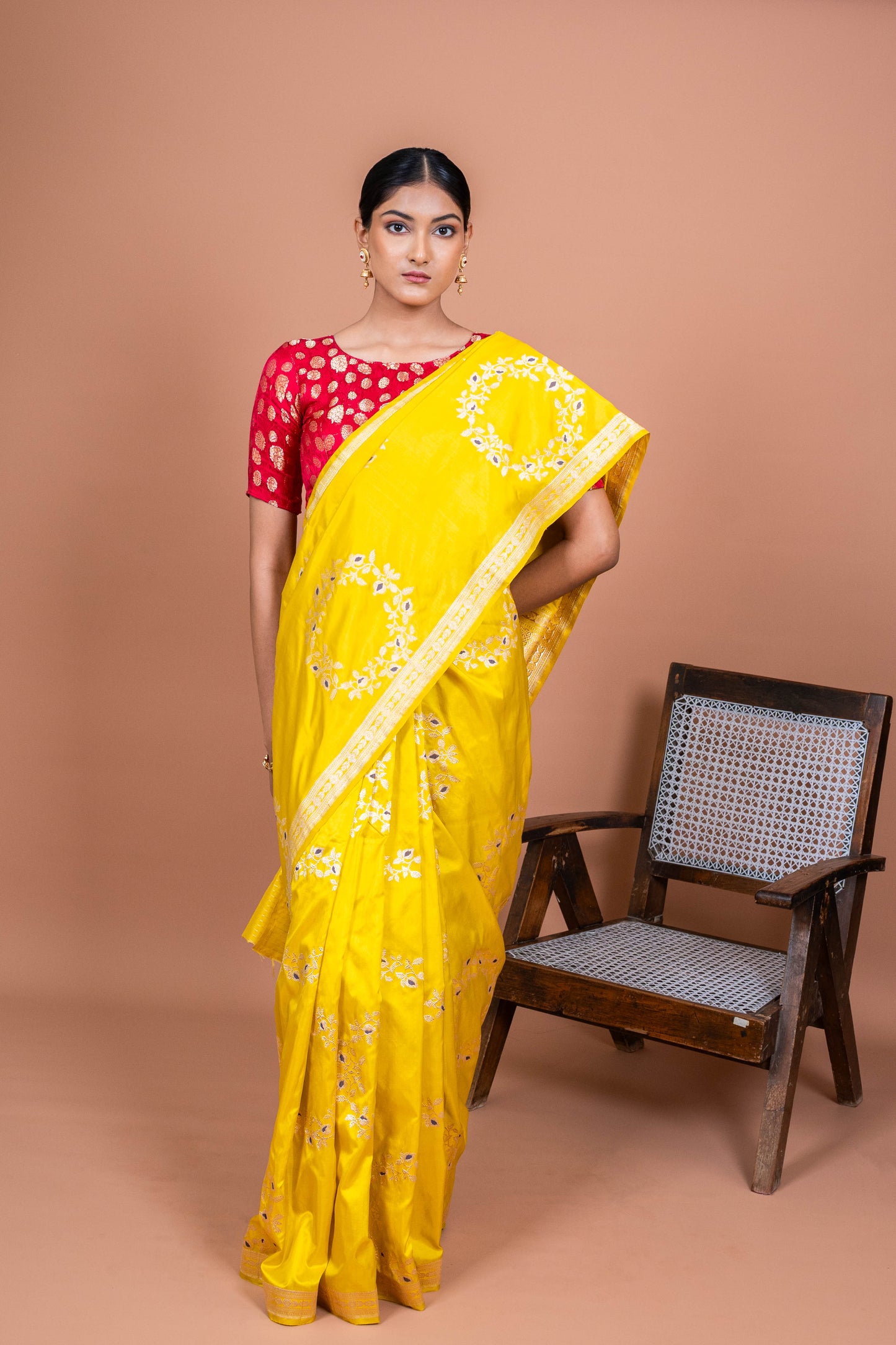 Chandramukhi Handwoven Banaras Saree
