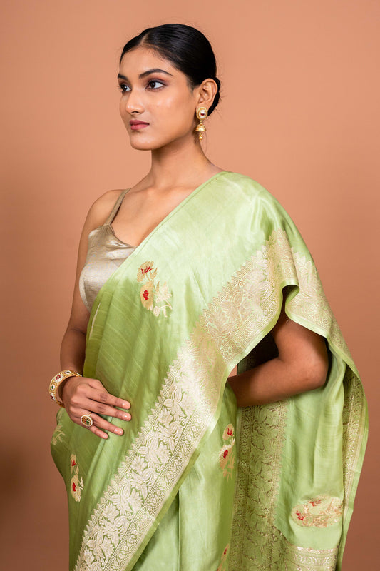 Prakriti Handwoven Banaras Saree