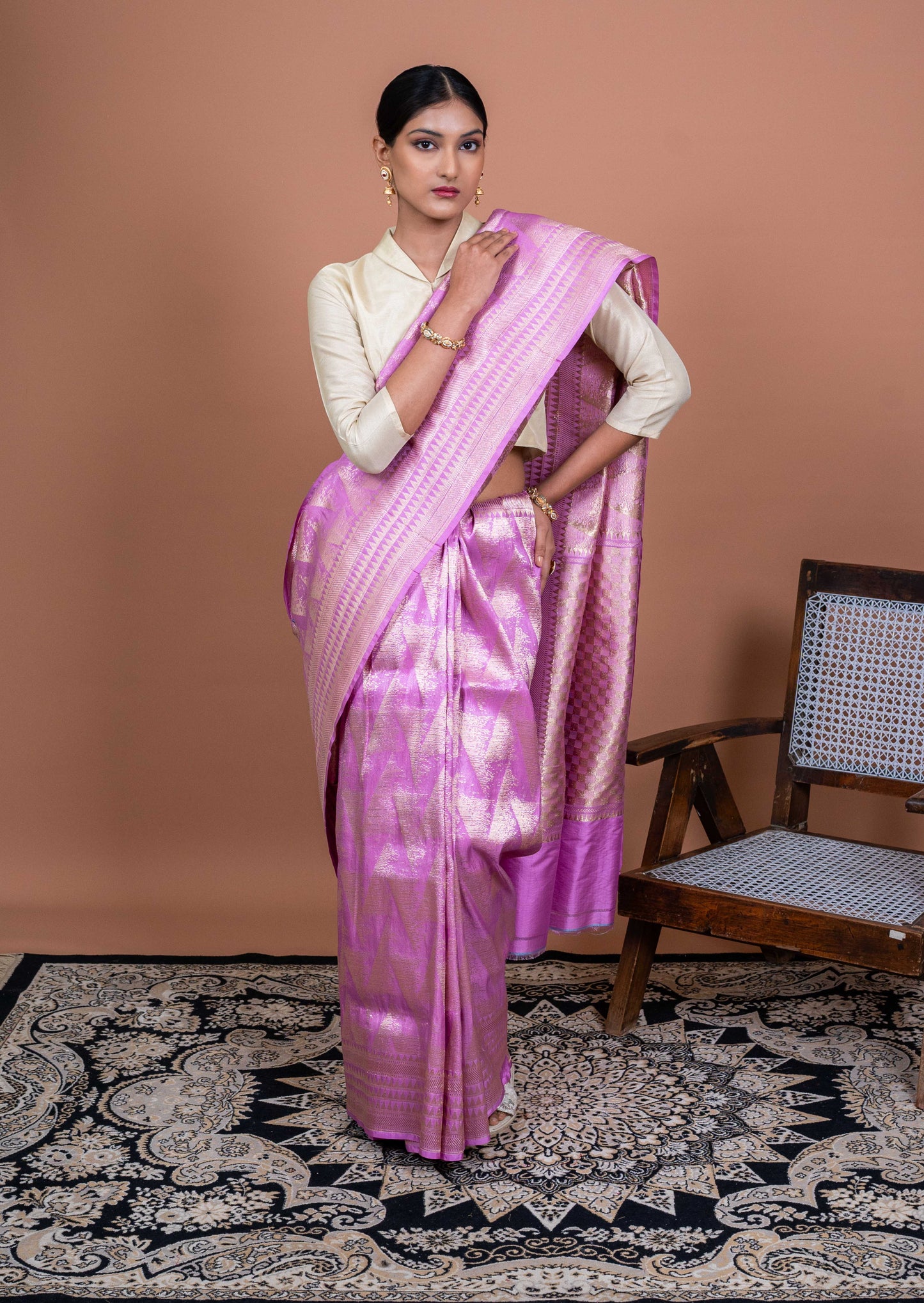 Gul Handwoven Banaras Saree