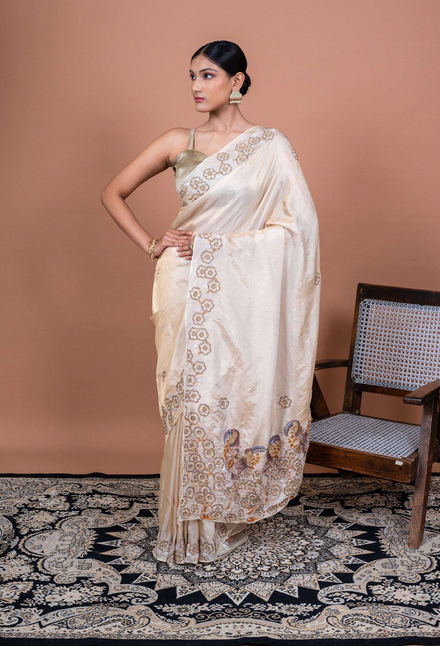 Vridha Handwoven Banaras Saree