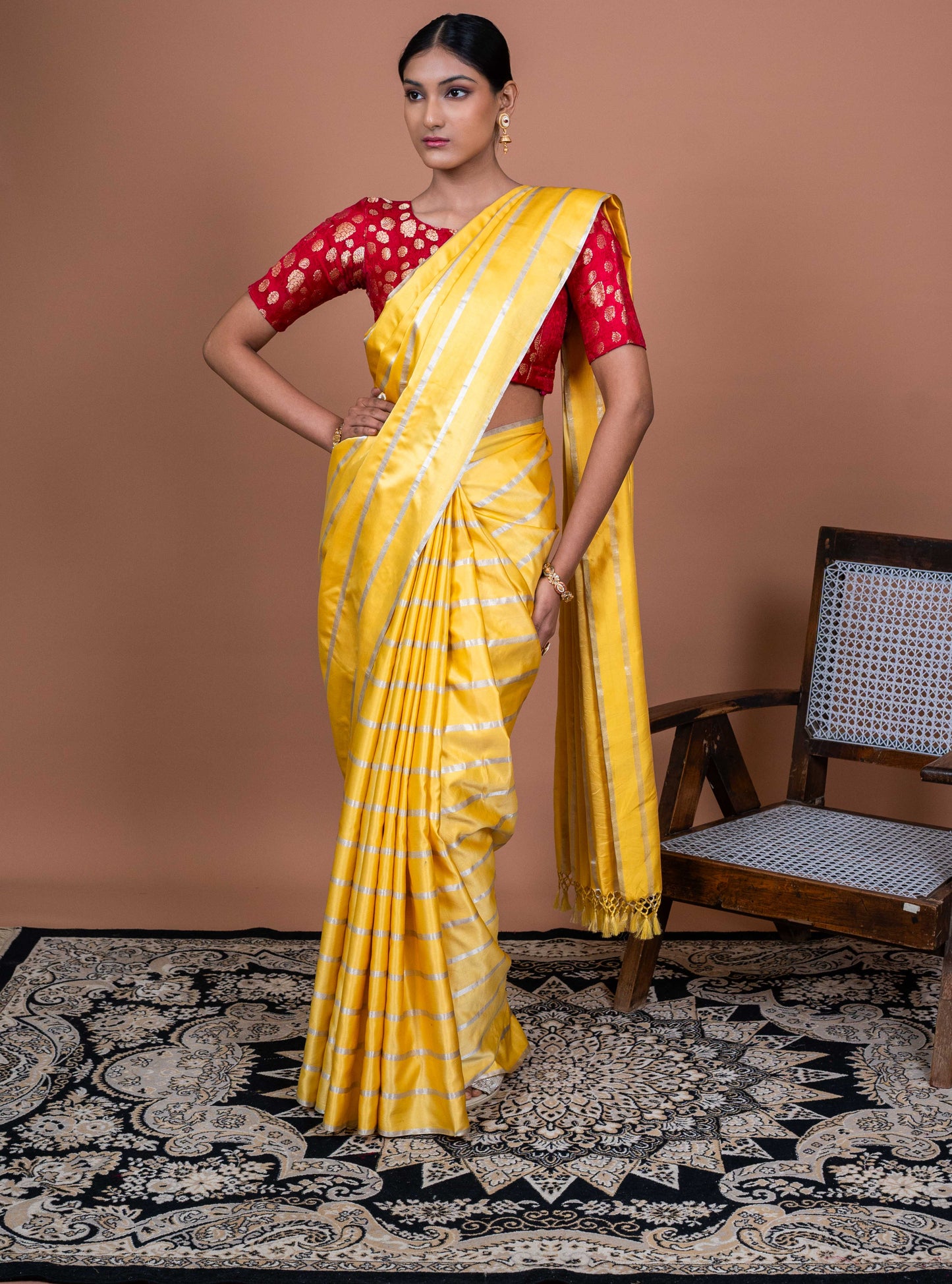 Vinya Handwoven Banaras Saree