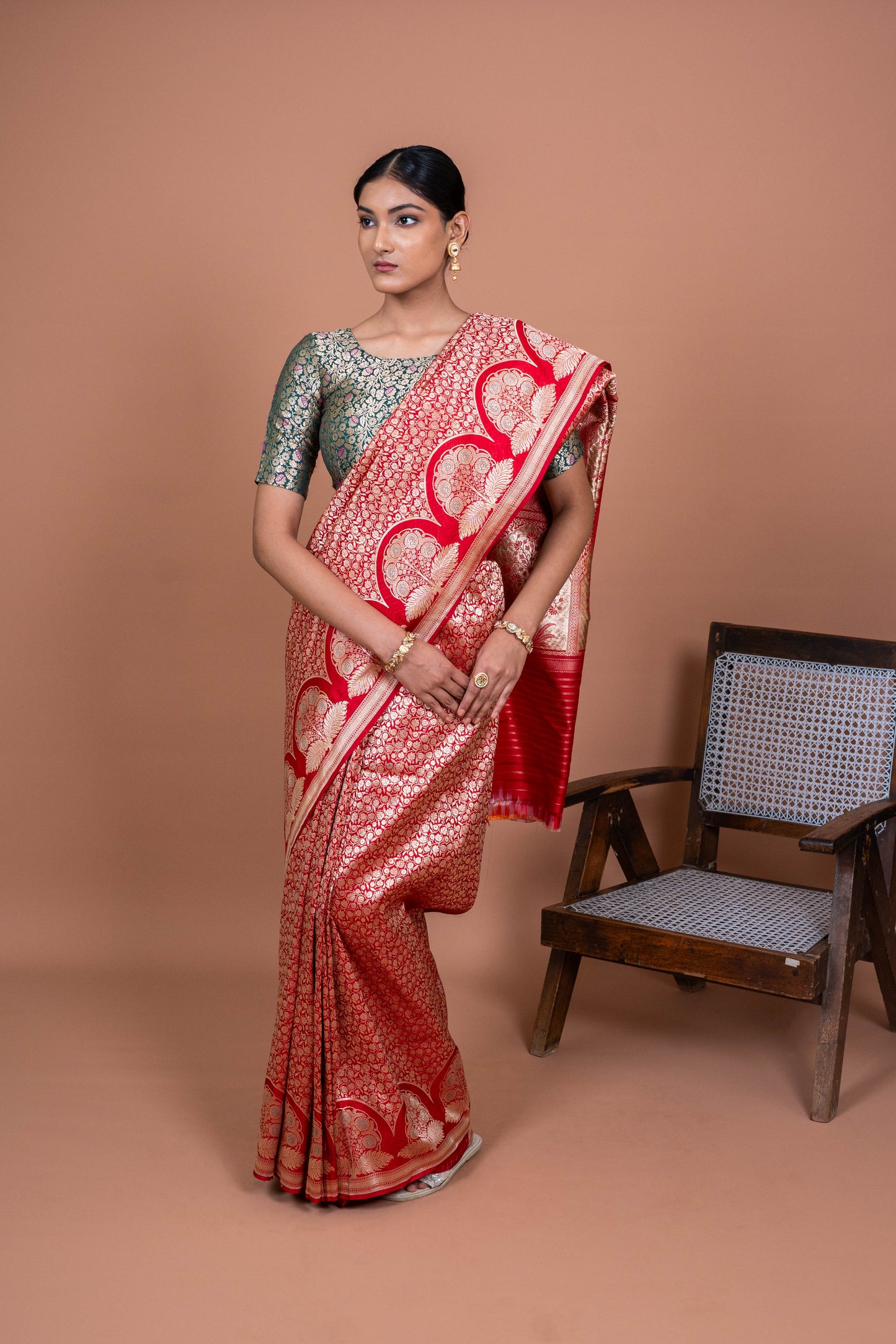 Gulbagh Handwoven Banaras Saree