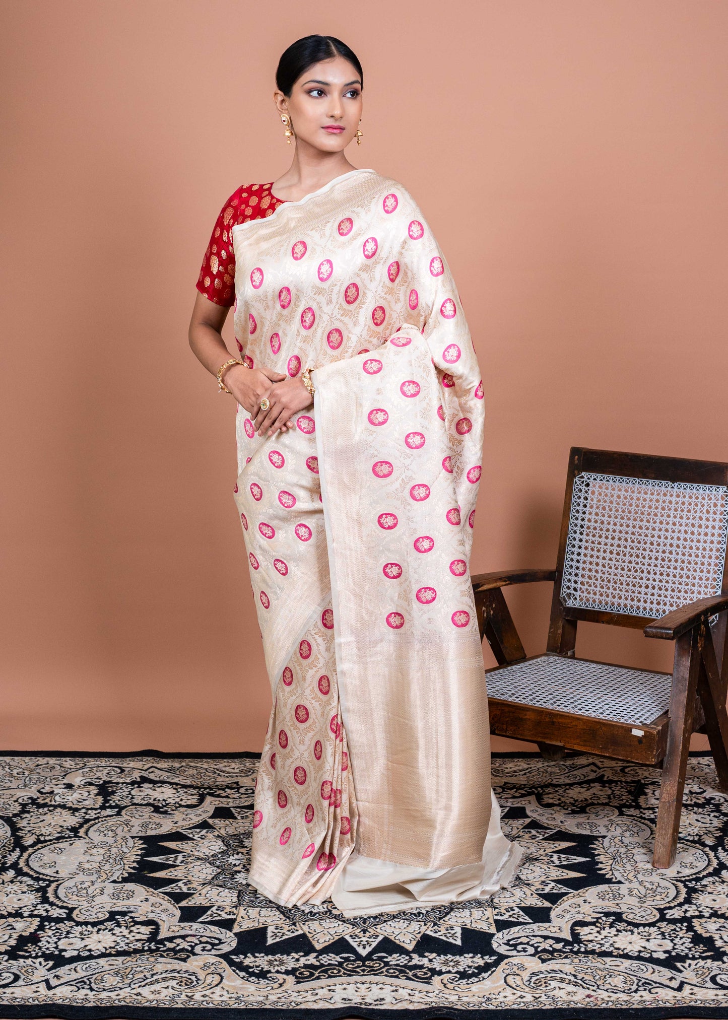 Gul Handwoven Banaras Saree
