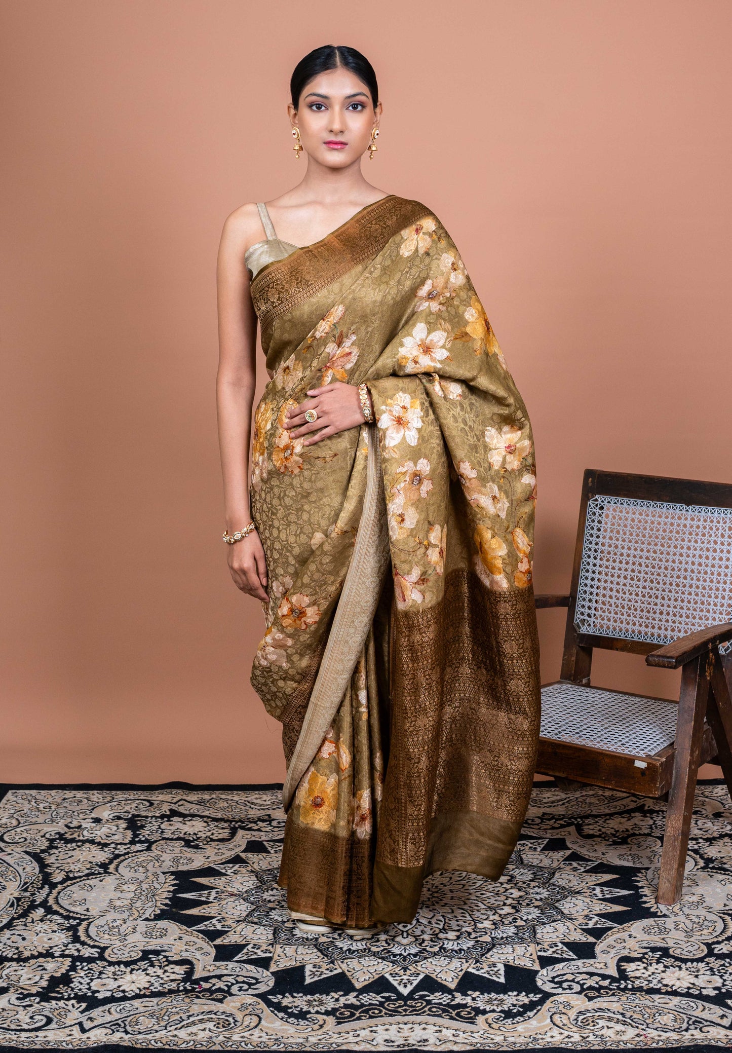 Vaana Handwoven Banaras Saree