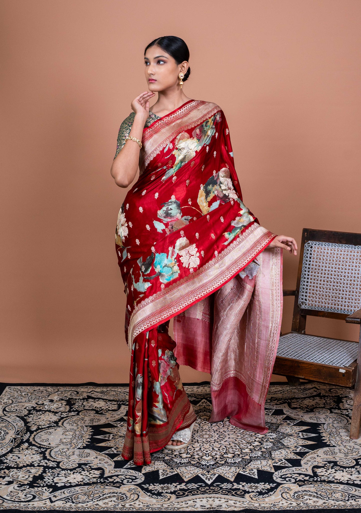 Vaana Handwoven Banaras Saree