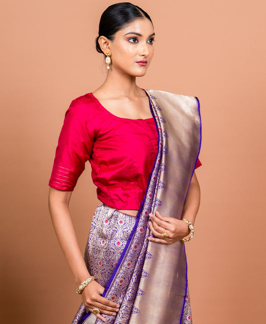 Gul Handwoven Banaras Saree