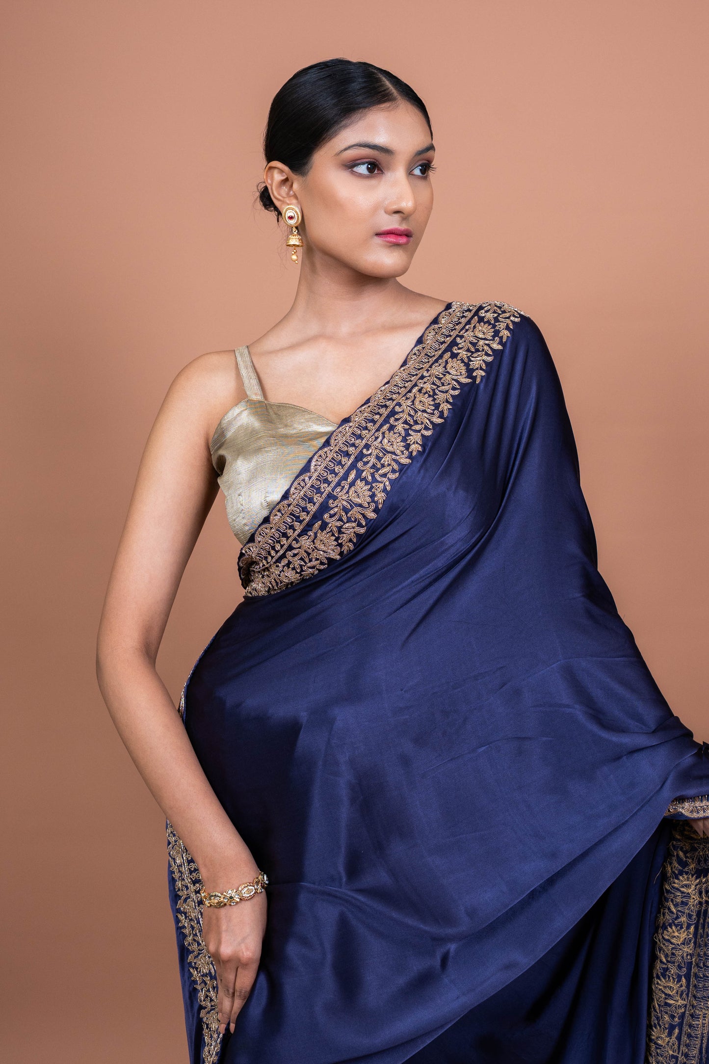 Dhaara Handwoven Banaras Saree