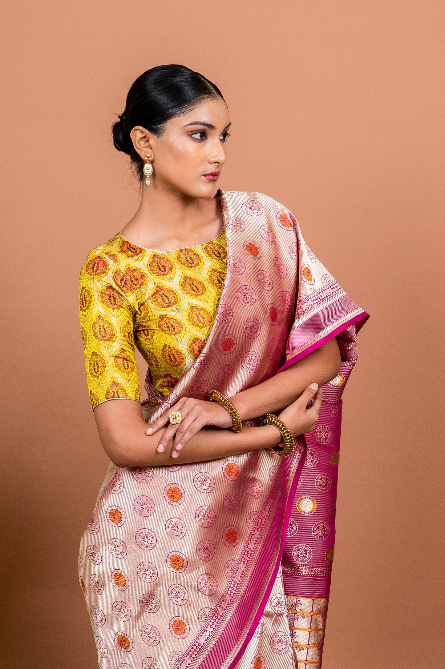 Gul Handwoven Banaras Saree