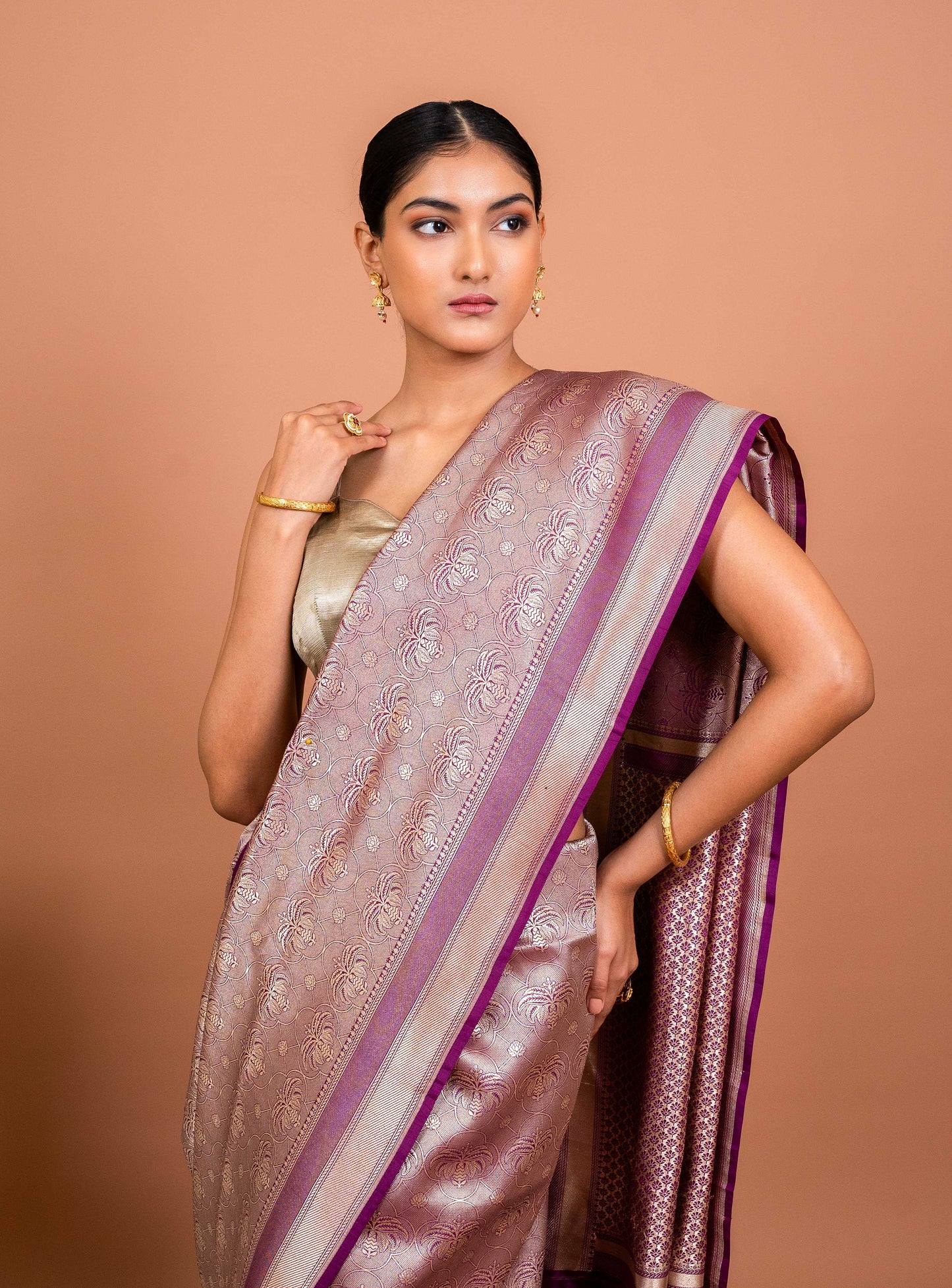 Gul Handwoven Banaras Saree