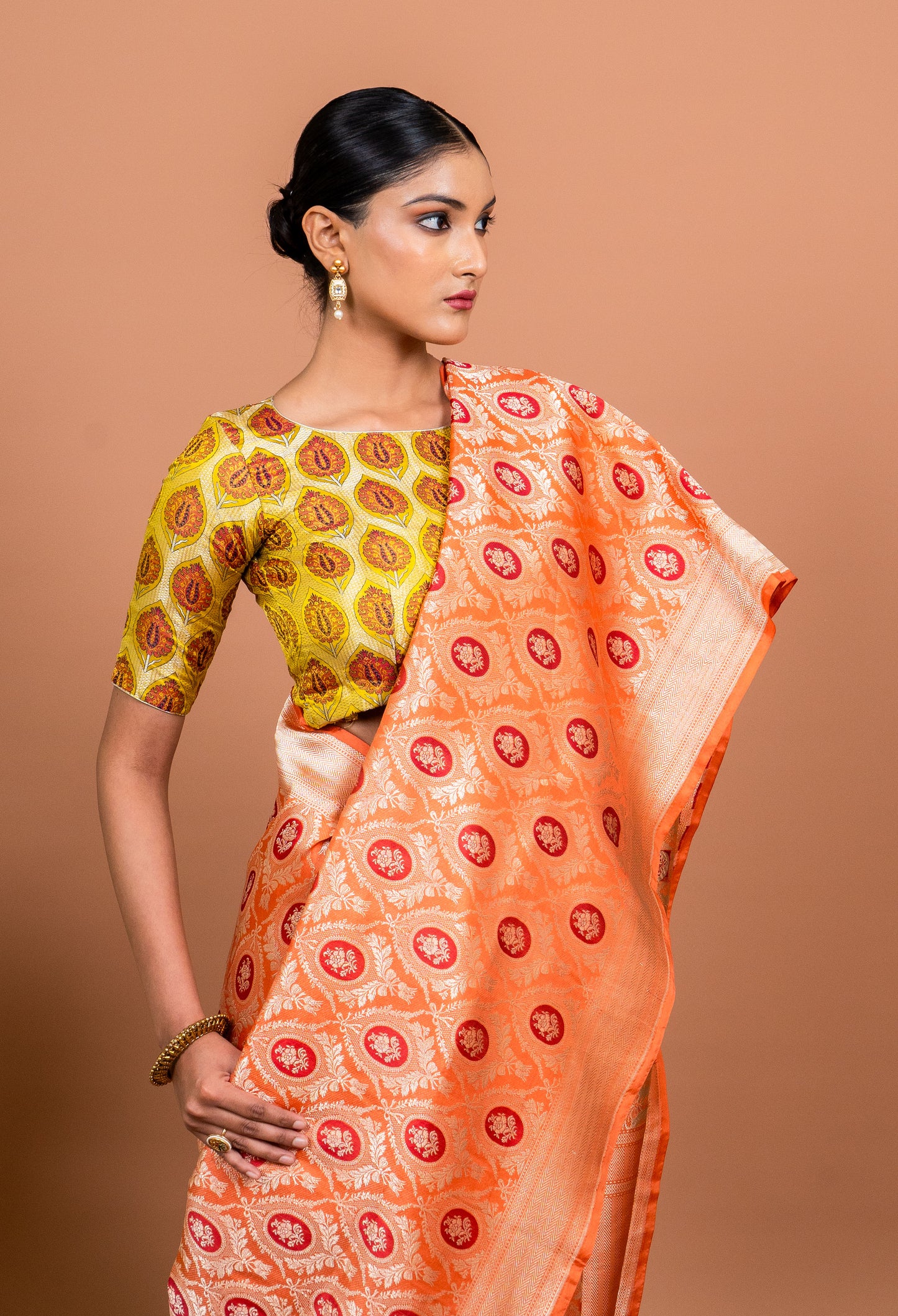 Gul Handwoven Banaras Saree