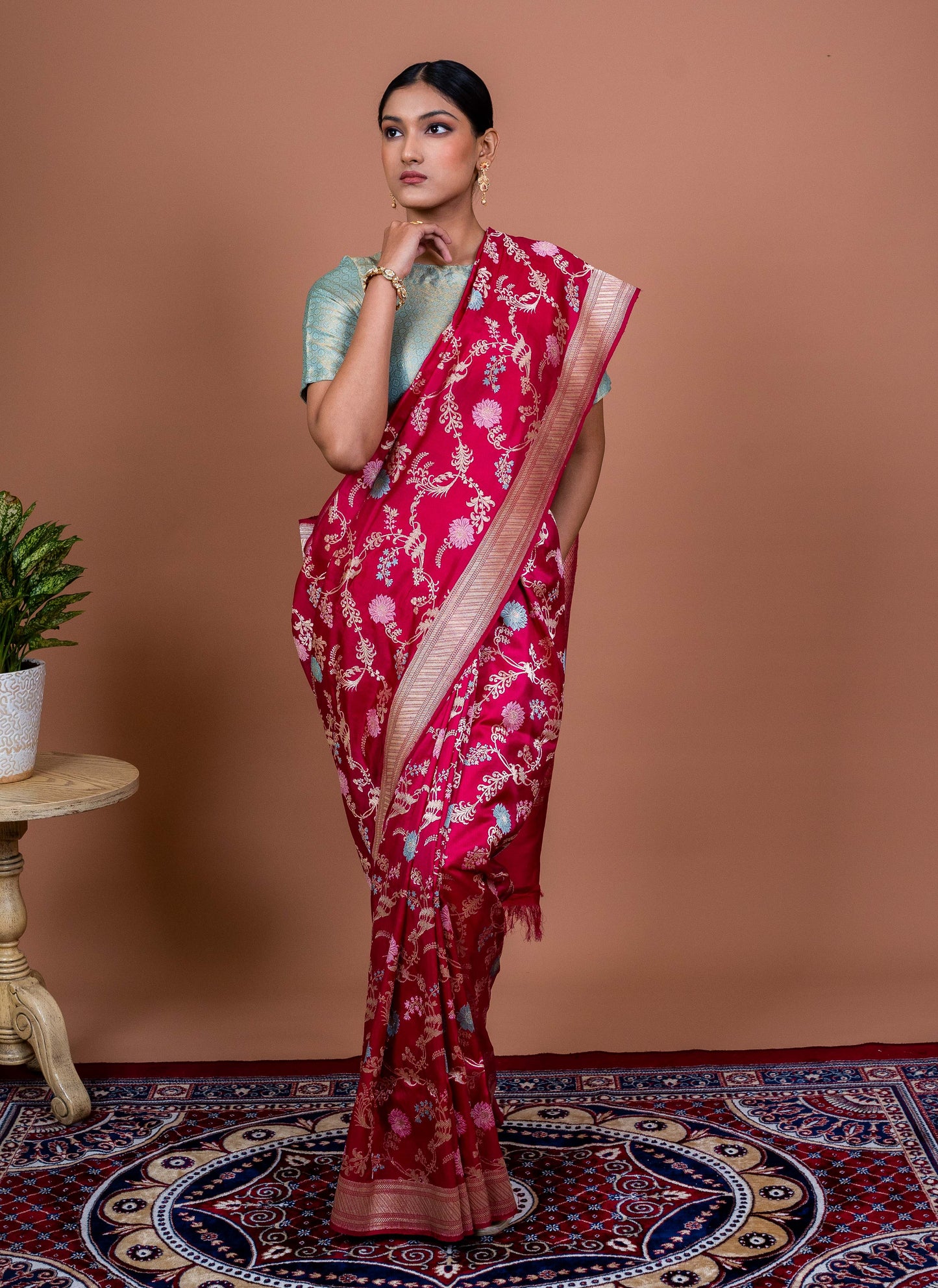 Mehreem Handwoven Banaras Saree