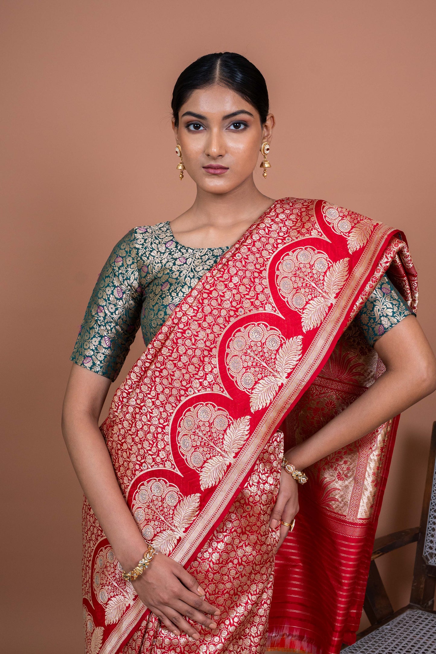Gulbagh Handwoven Banaras Saree