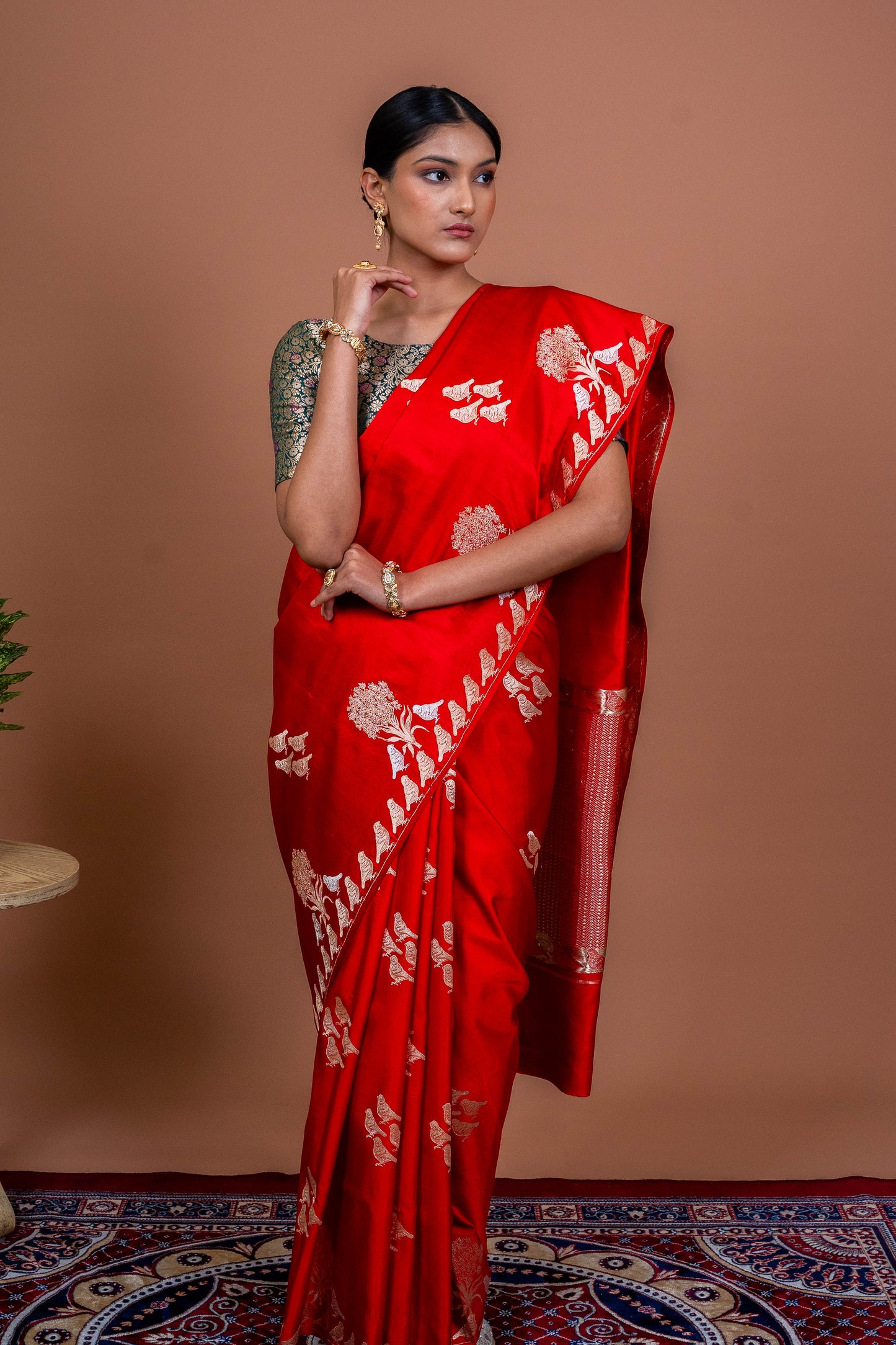 Parinda Handwoven Banaras Saree