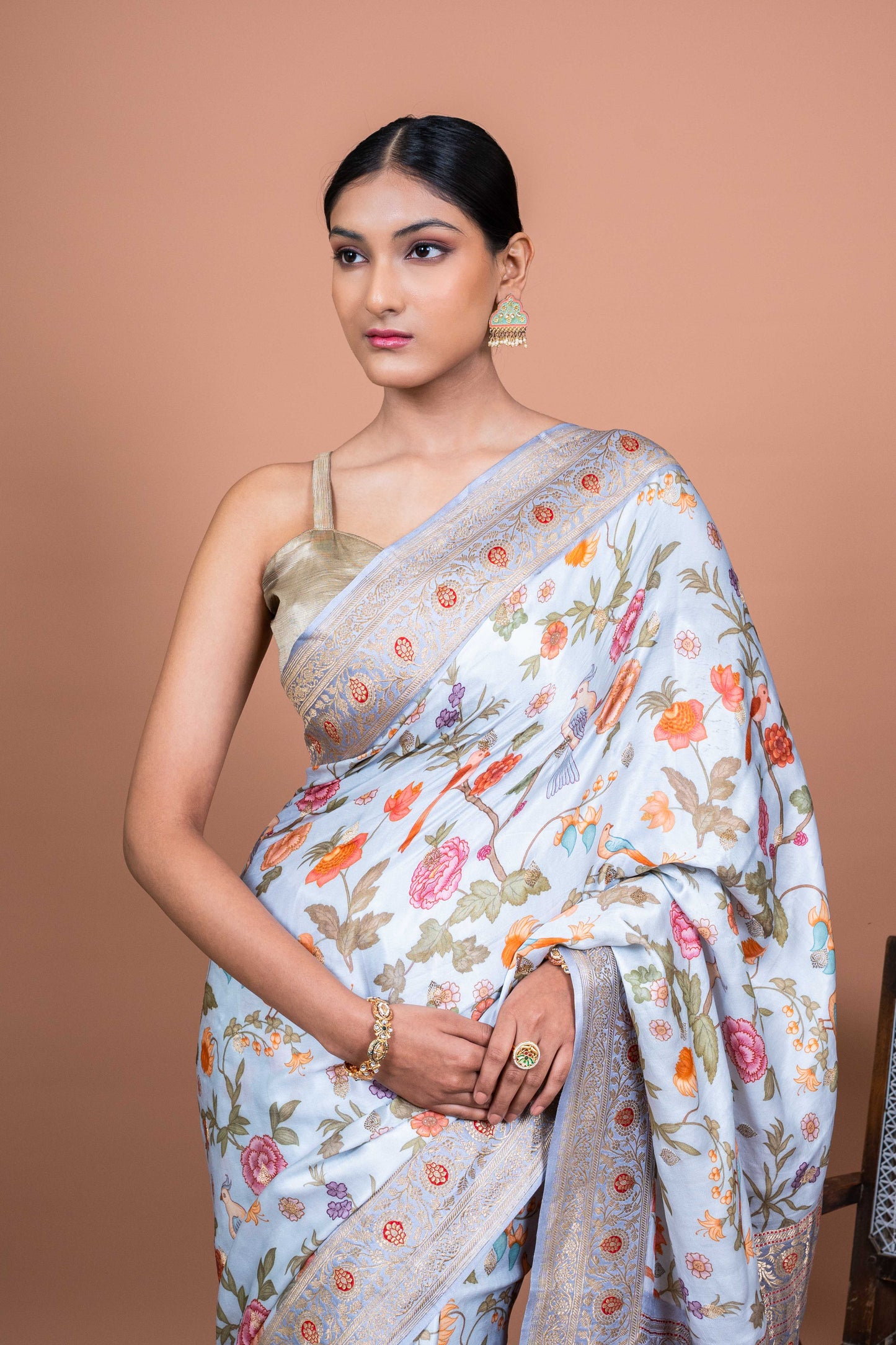 Vaana Handwoven Banaras Saree