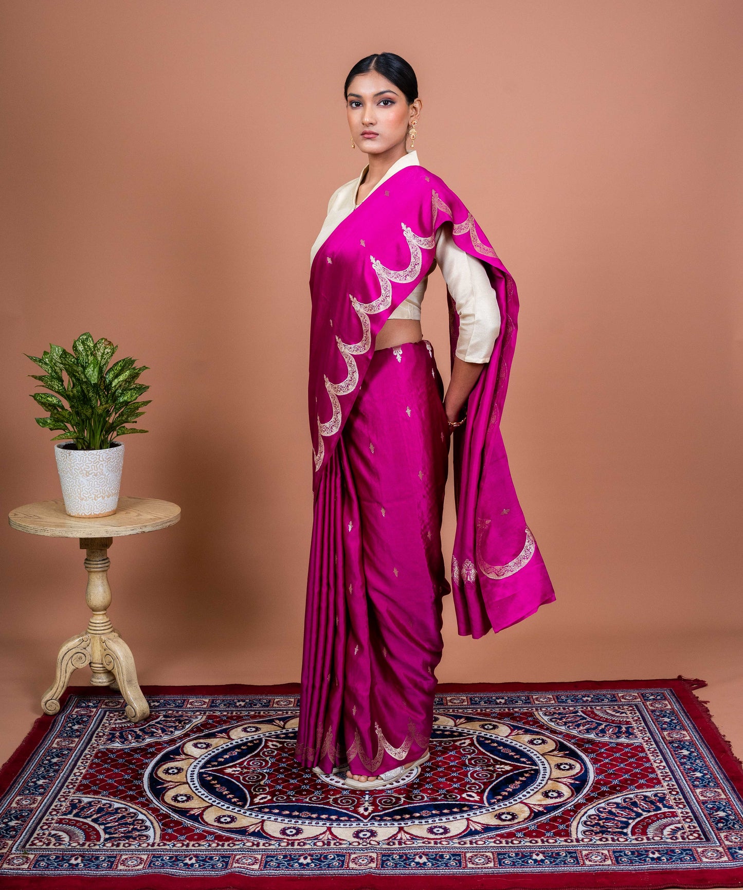 Necklace Handwoven Banaras Saree