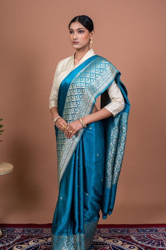 Triveni Handwoven Banaras Saree