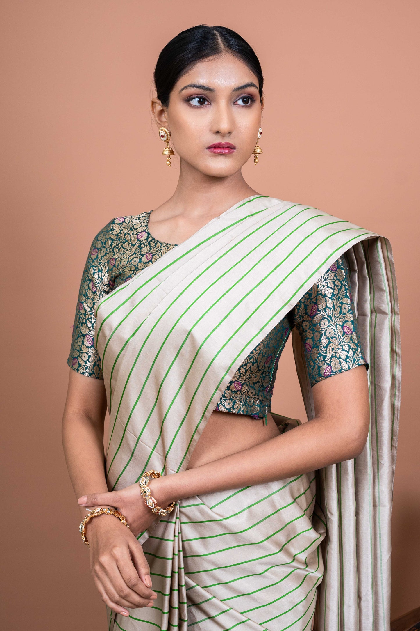 Reshami Handwoven Banaras Saree