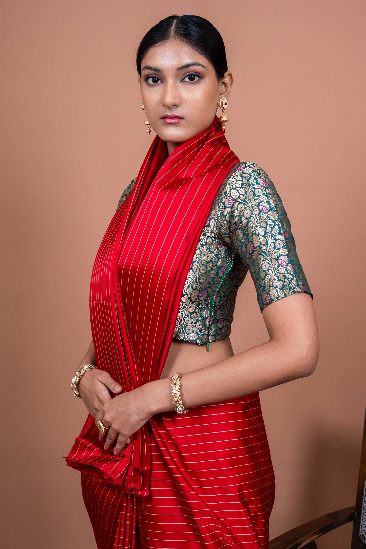 Reshami Handwoven Banaras Saree