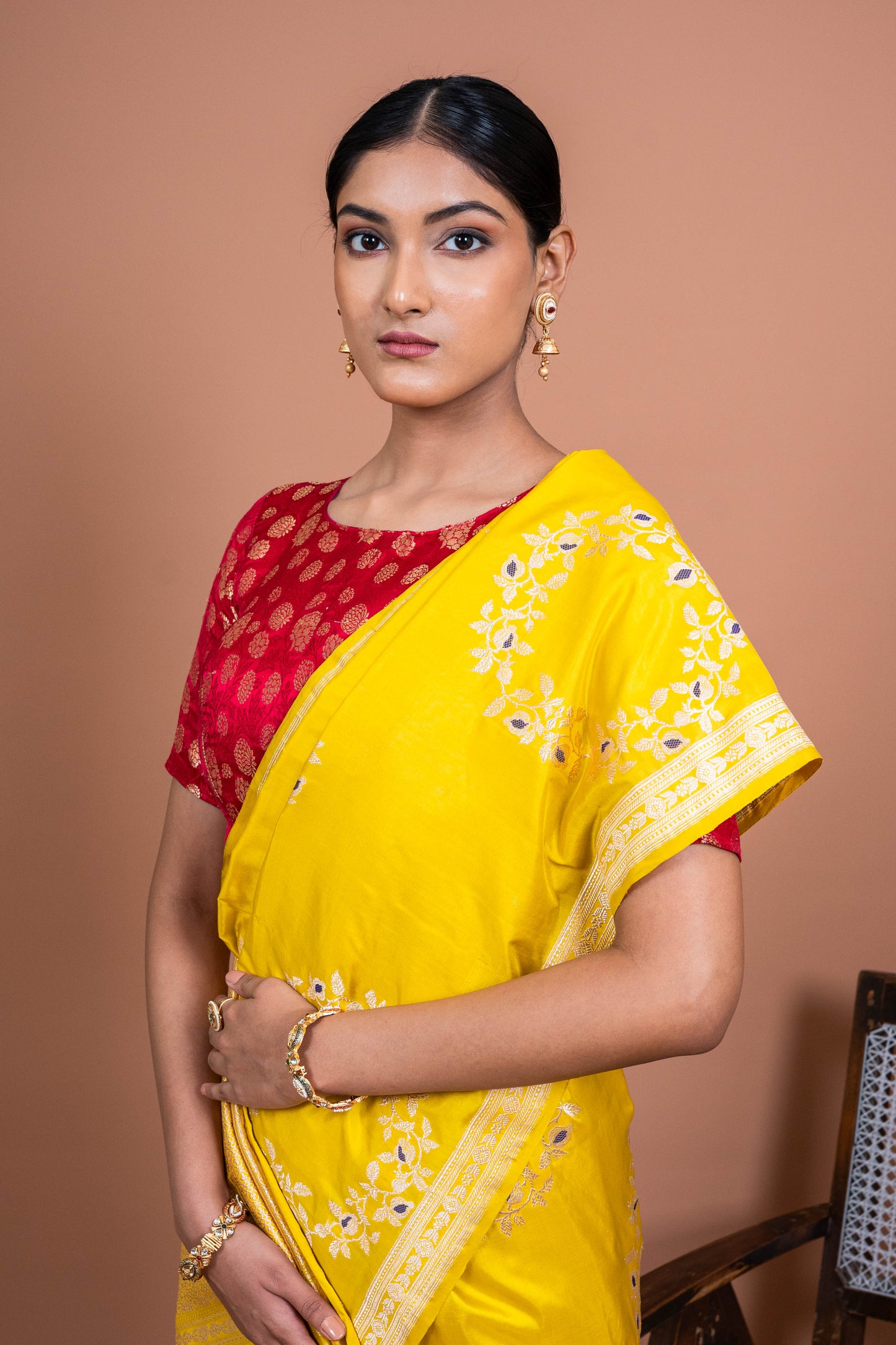 Chandramukhi Handwoven Banaras Saree