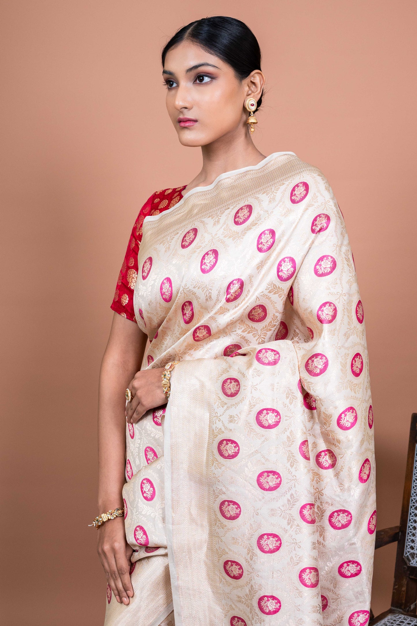 Gul Handwoven Banaras Saree