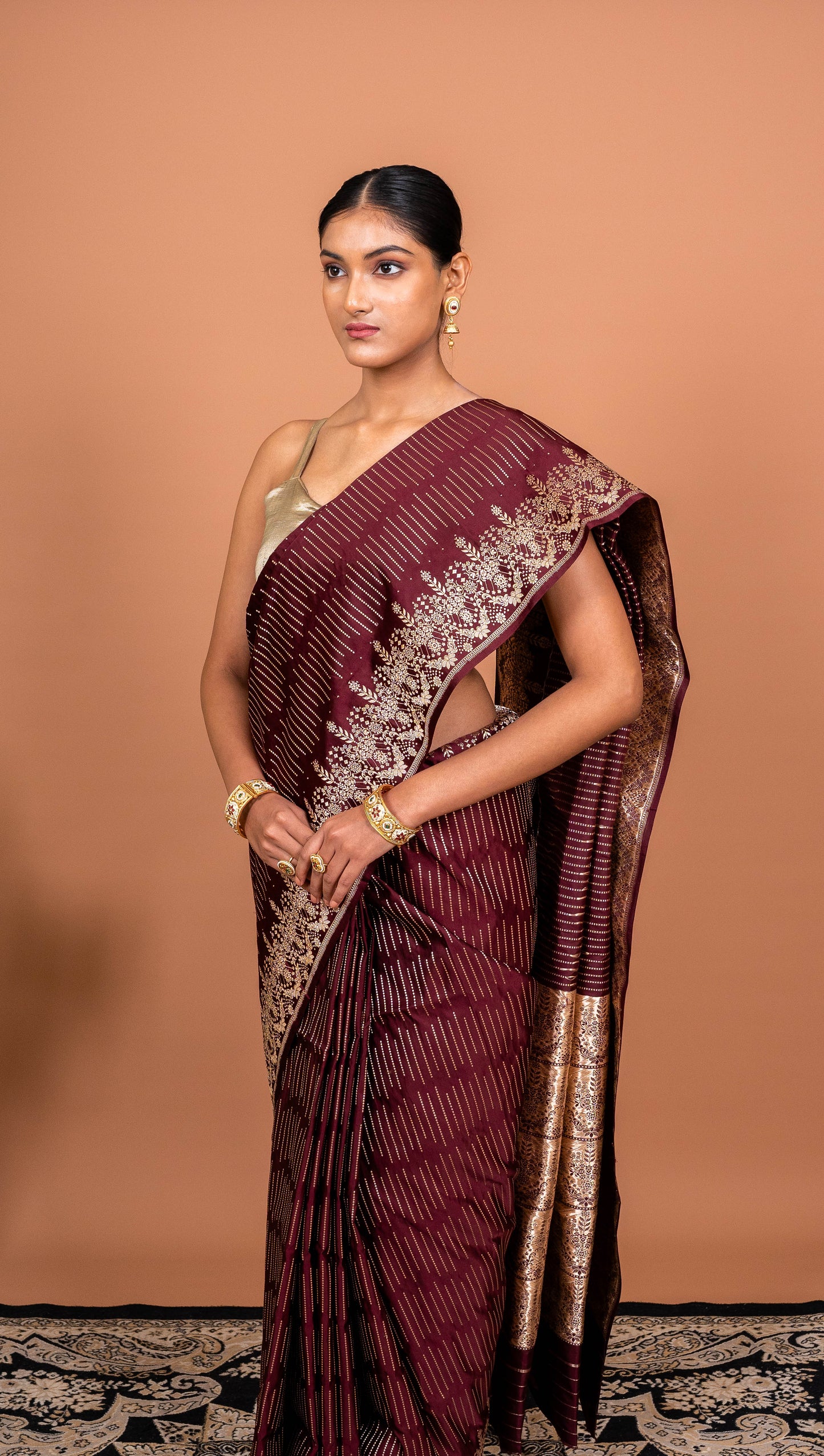 Rimjhim Handwoven Banaras Saree