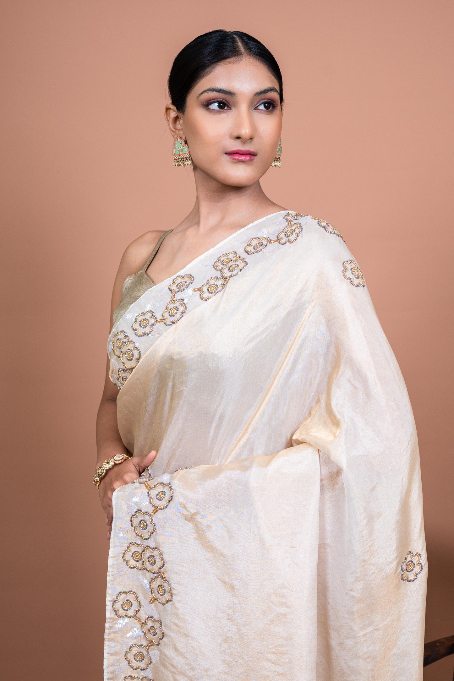 Vridha Handwoven Banaras Saree