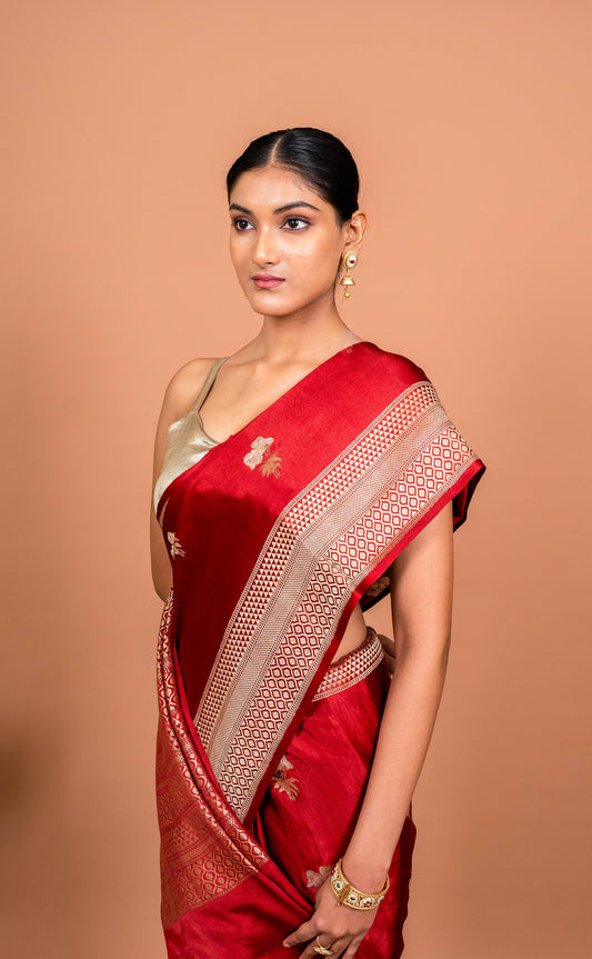 Tulip Handwoven Banaras Saree