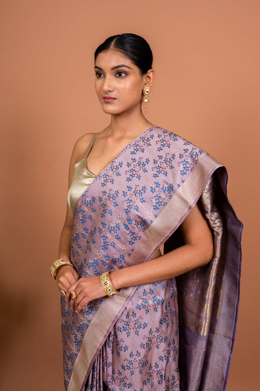 Flora Handwoven Banaras Saree