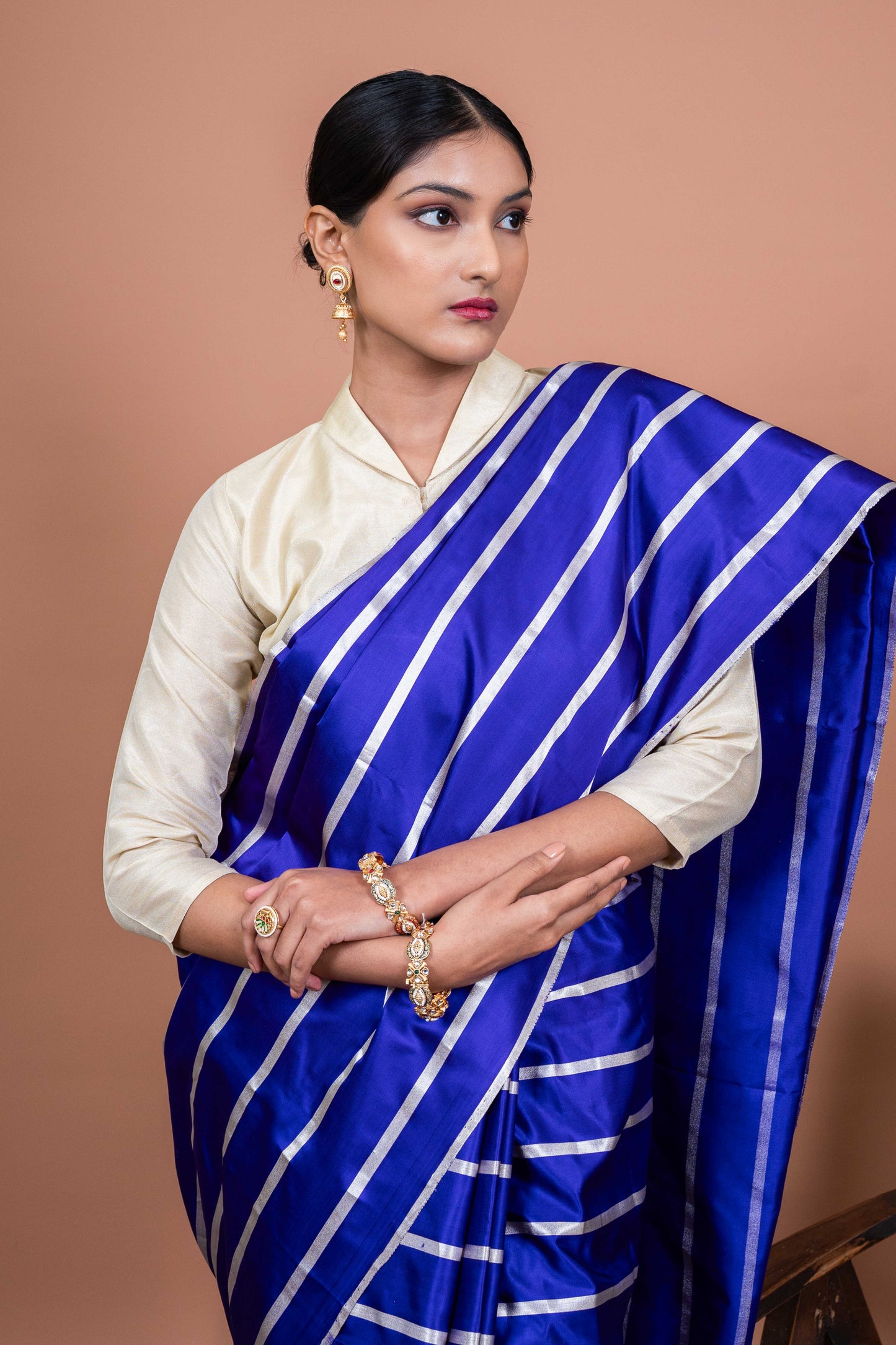 Vinya Handwoven Banaras Saree