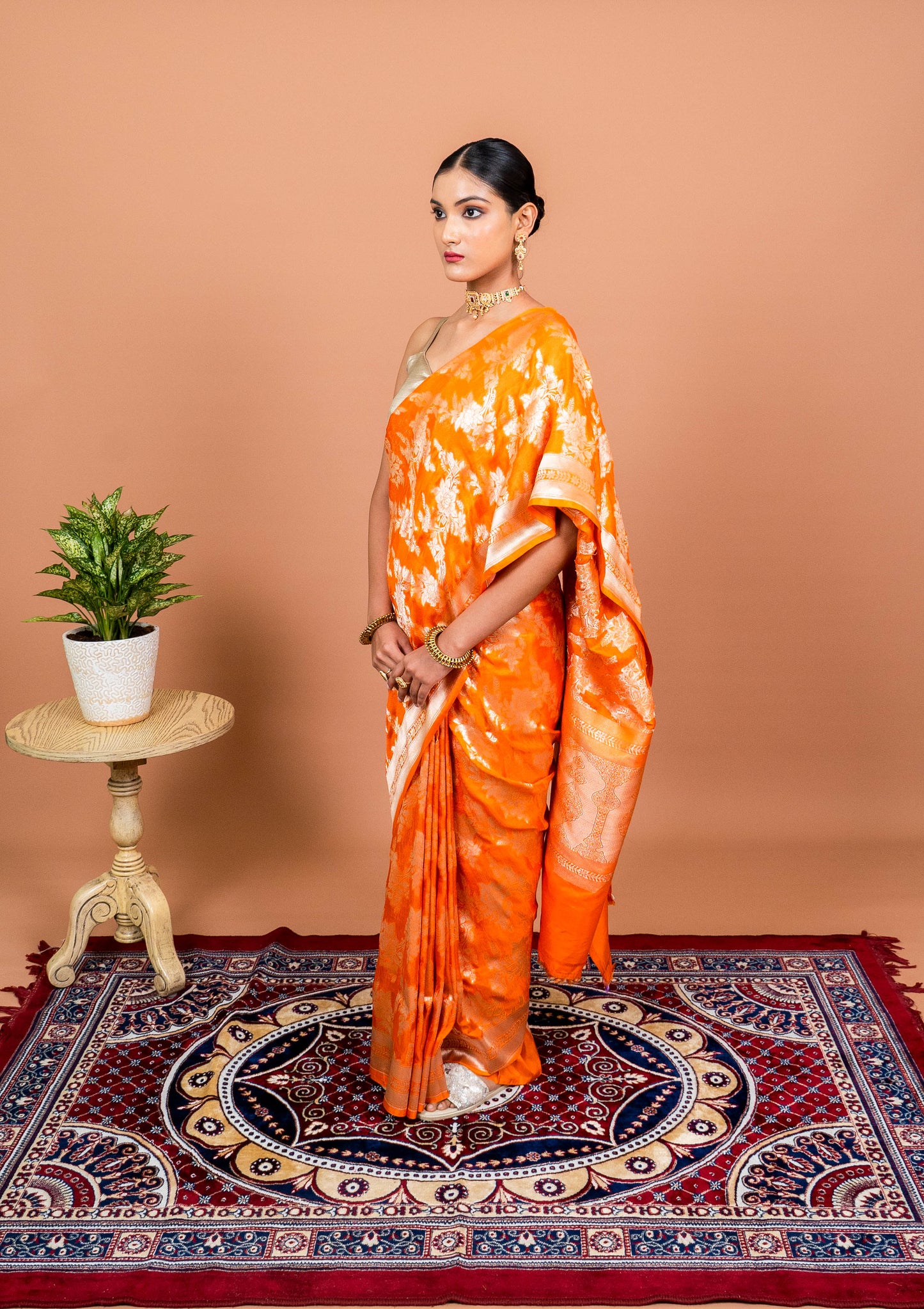 Gul Handwoven Banaras Saree