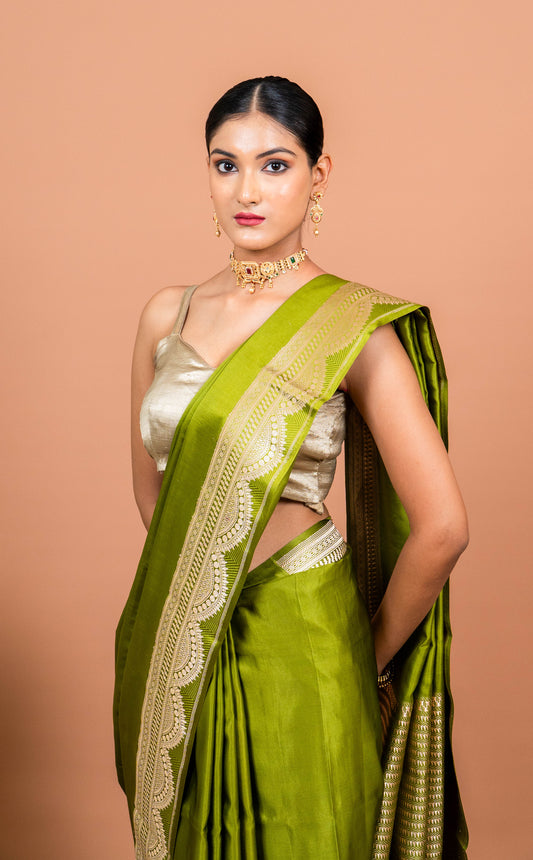 Heena Handwoven Banaras Saree